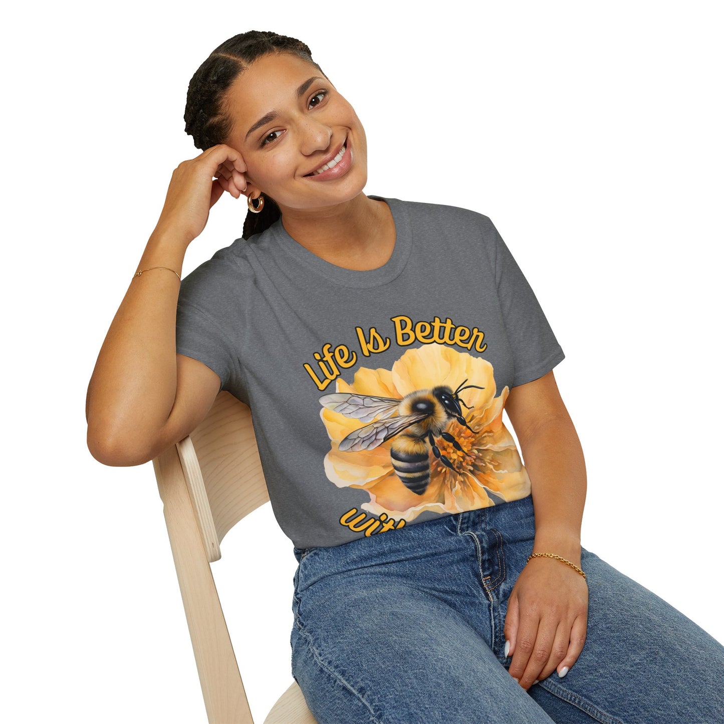 Life Is Better with The Bees T Shirt