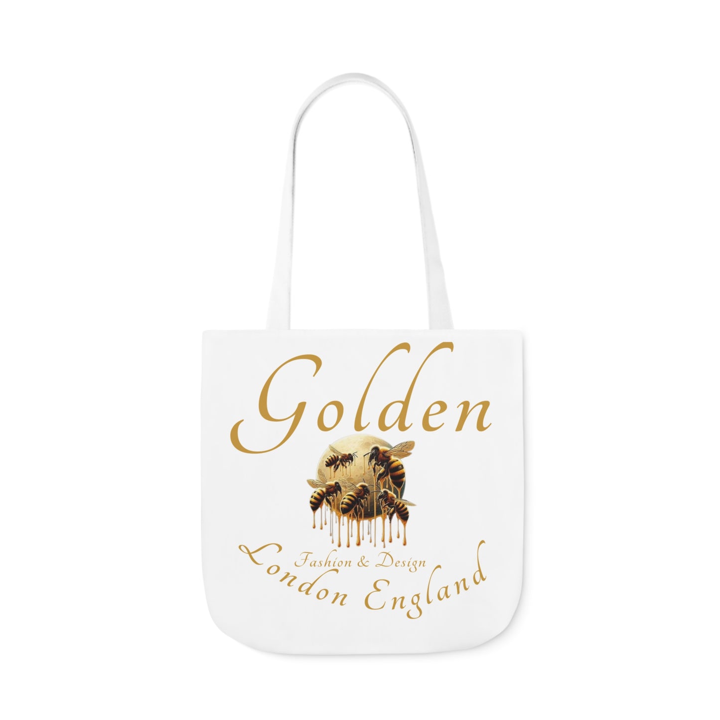 Golden Bee Canvas Tote Bag