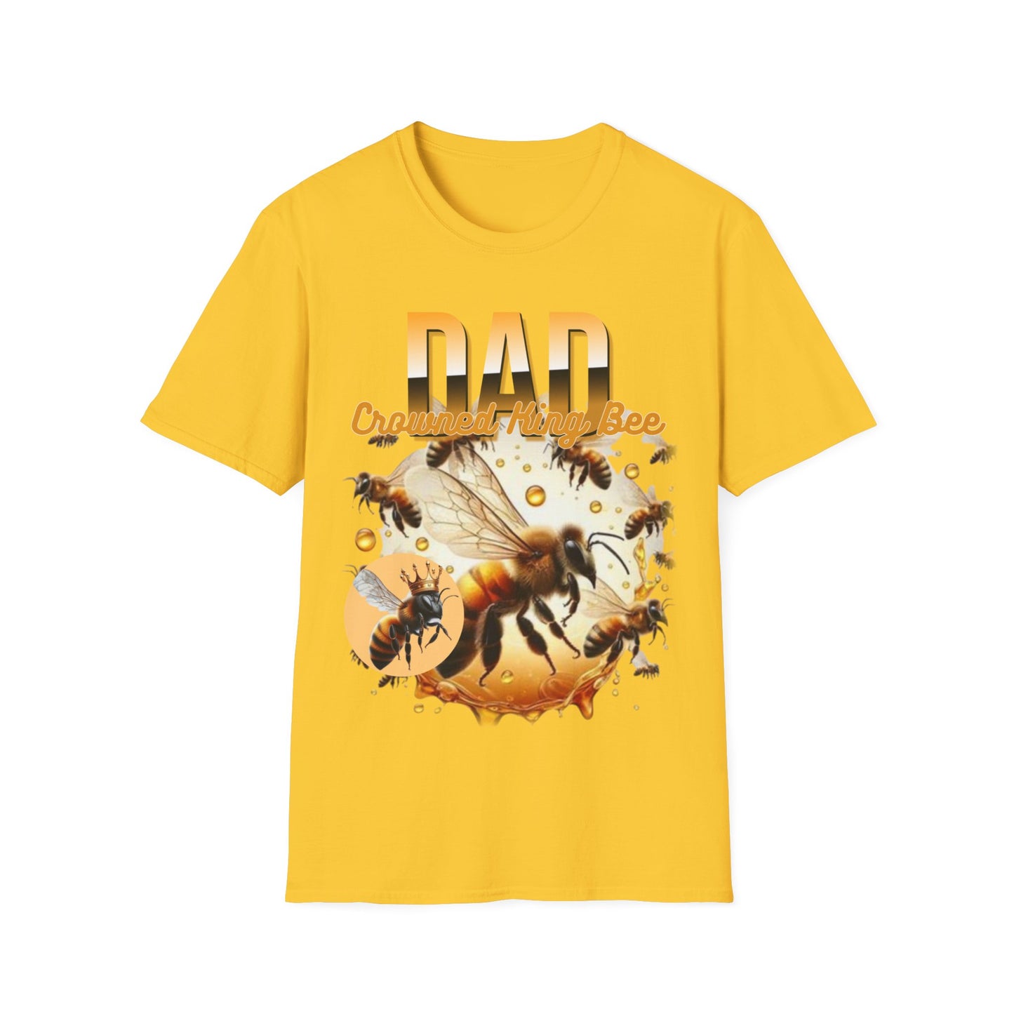 Dad Crowned King Bee T-Shirt