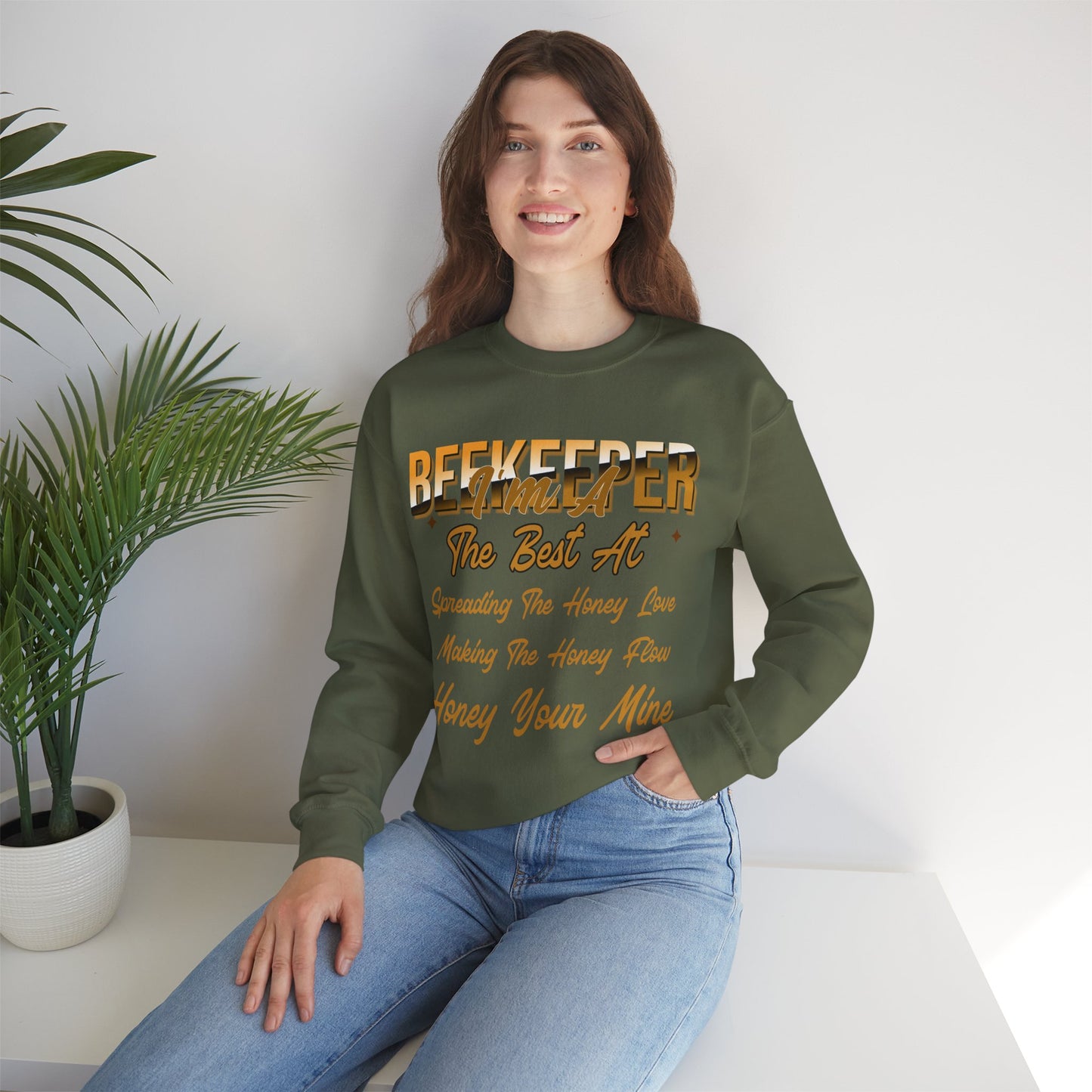 I'm A Beekeeper Sweatshirt - Spreading the Honey Love