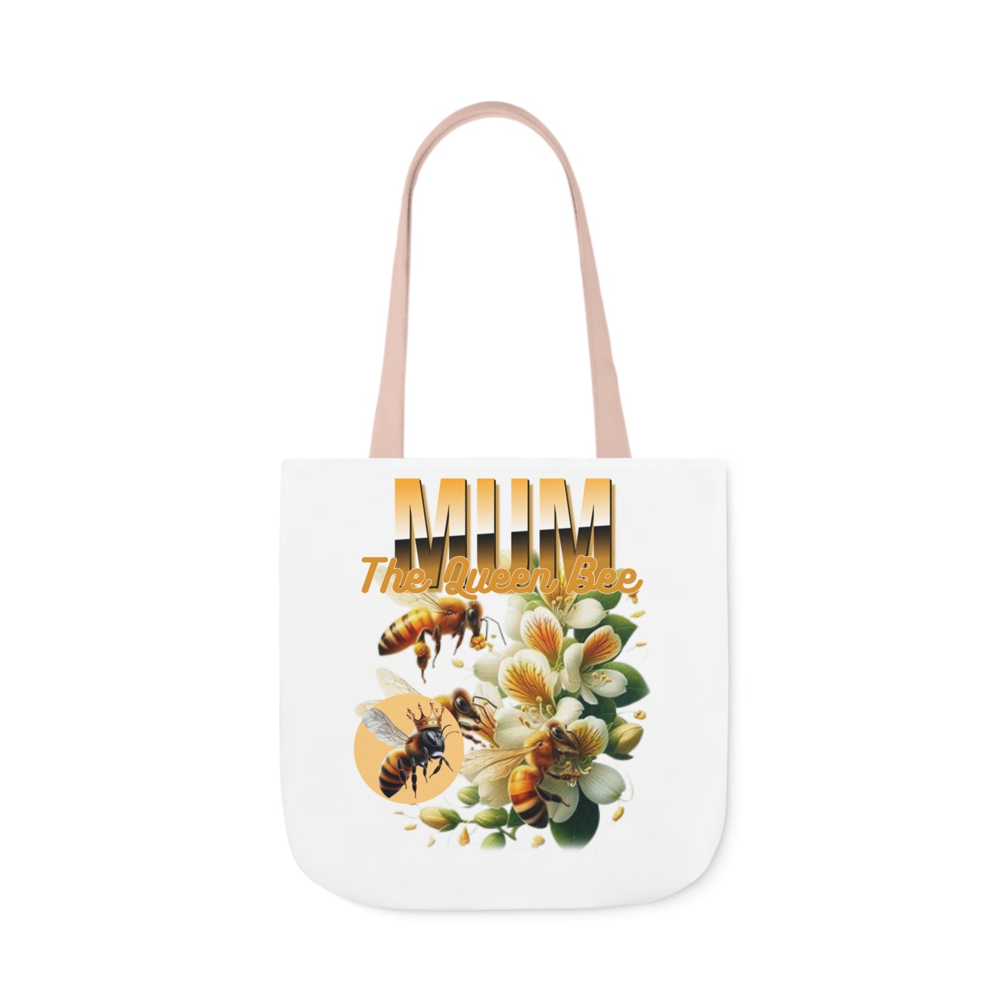 Queen Bee Canvas Tote Bag