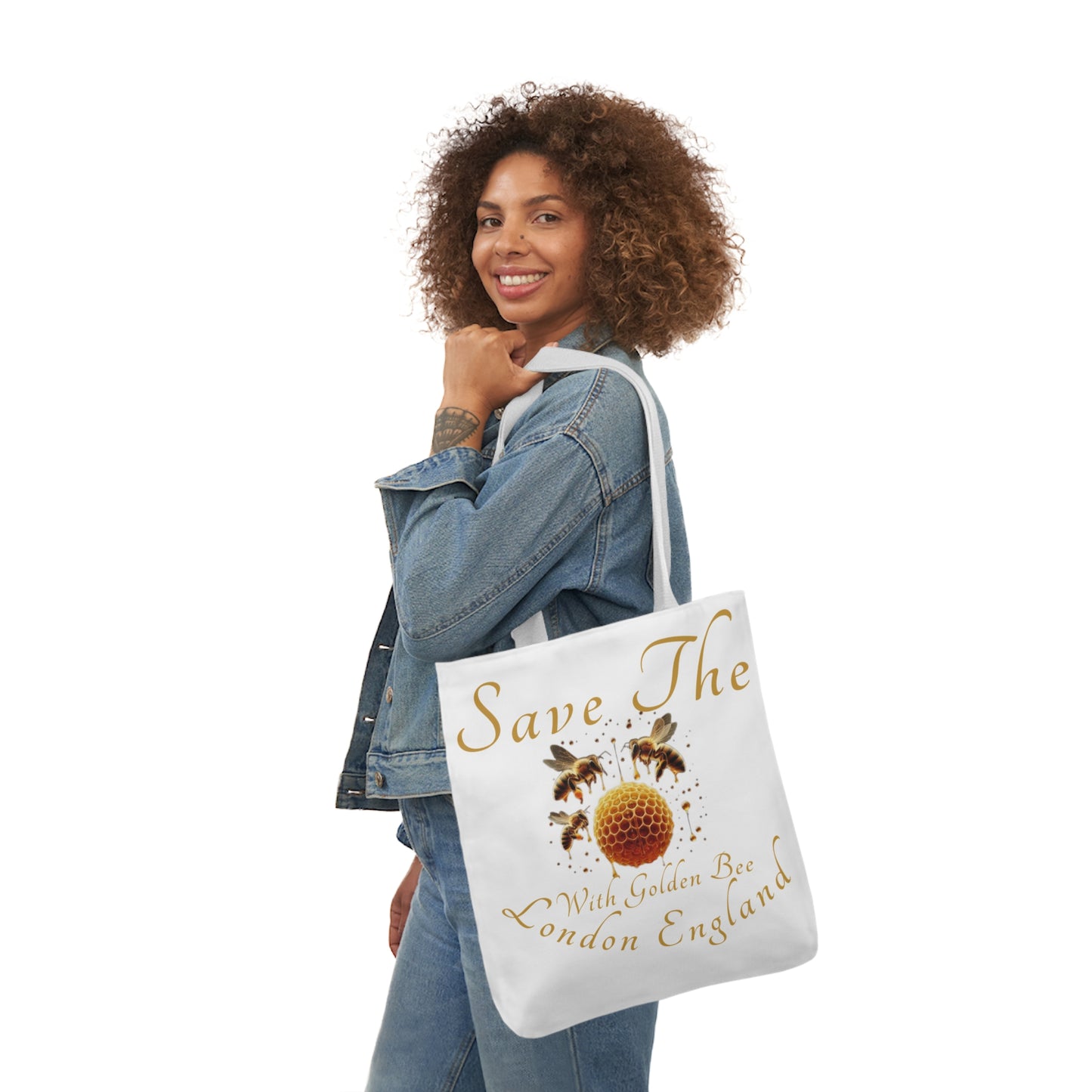 Save The Bees Canvas Tote Bag