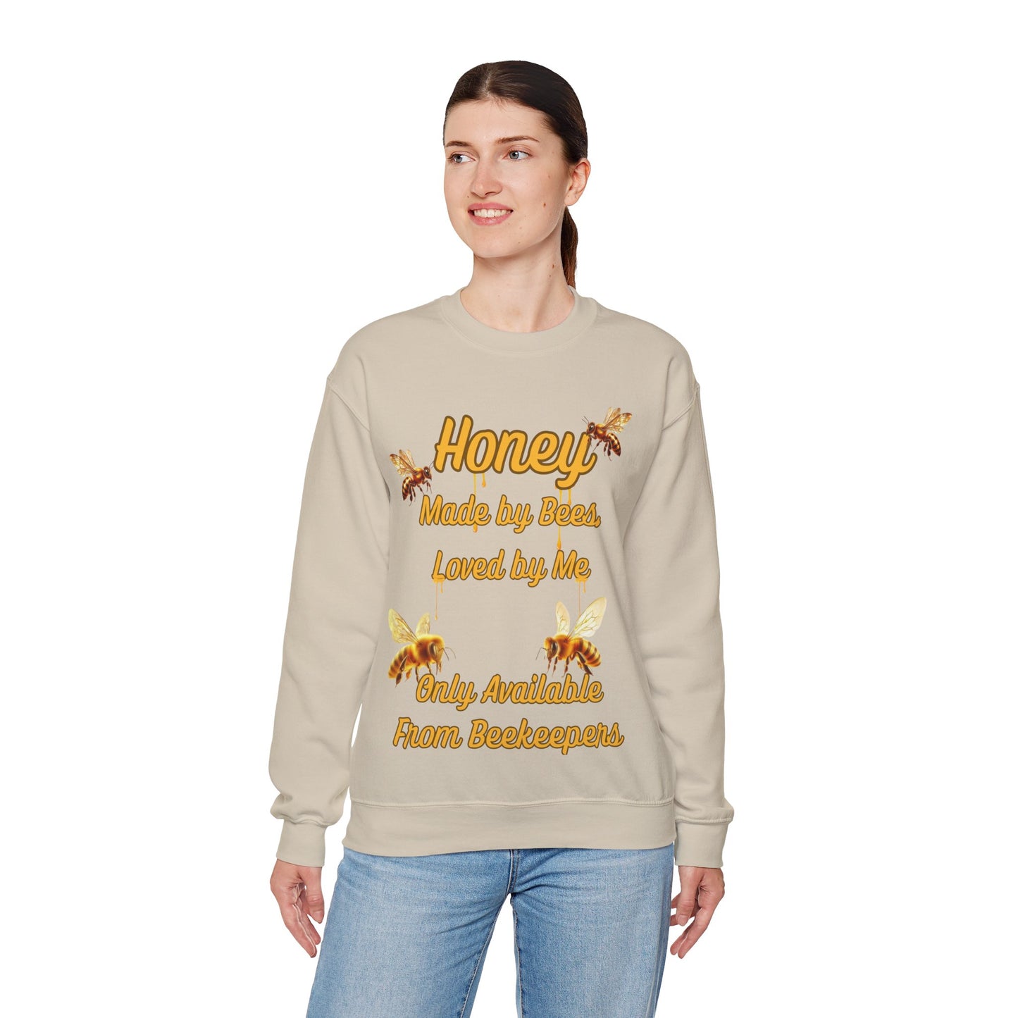 Honey Made by Bees, Loved by Me Sweatshirt