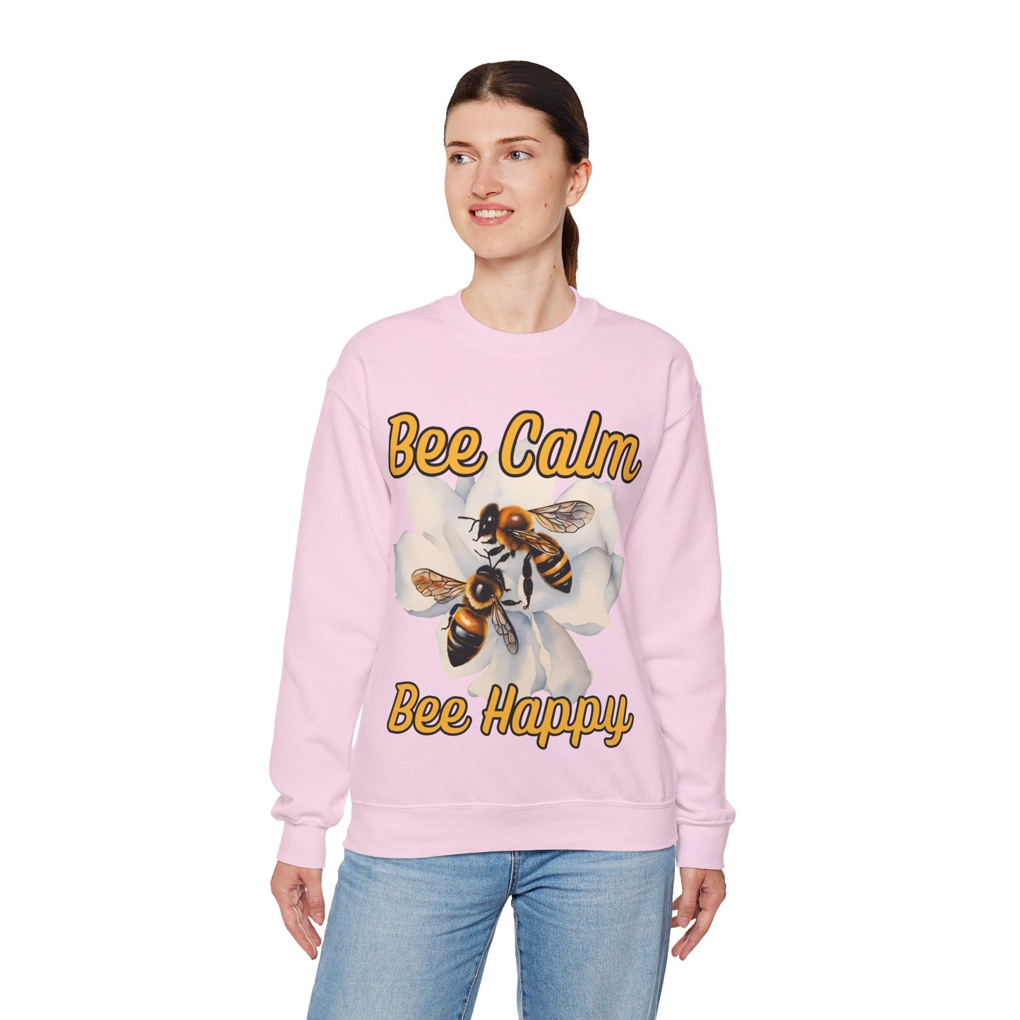 Bee Calm Bee Happy Sweatshirt