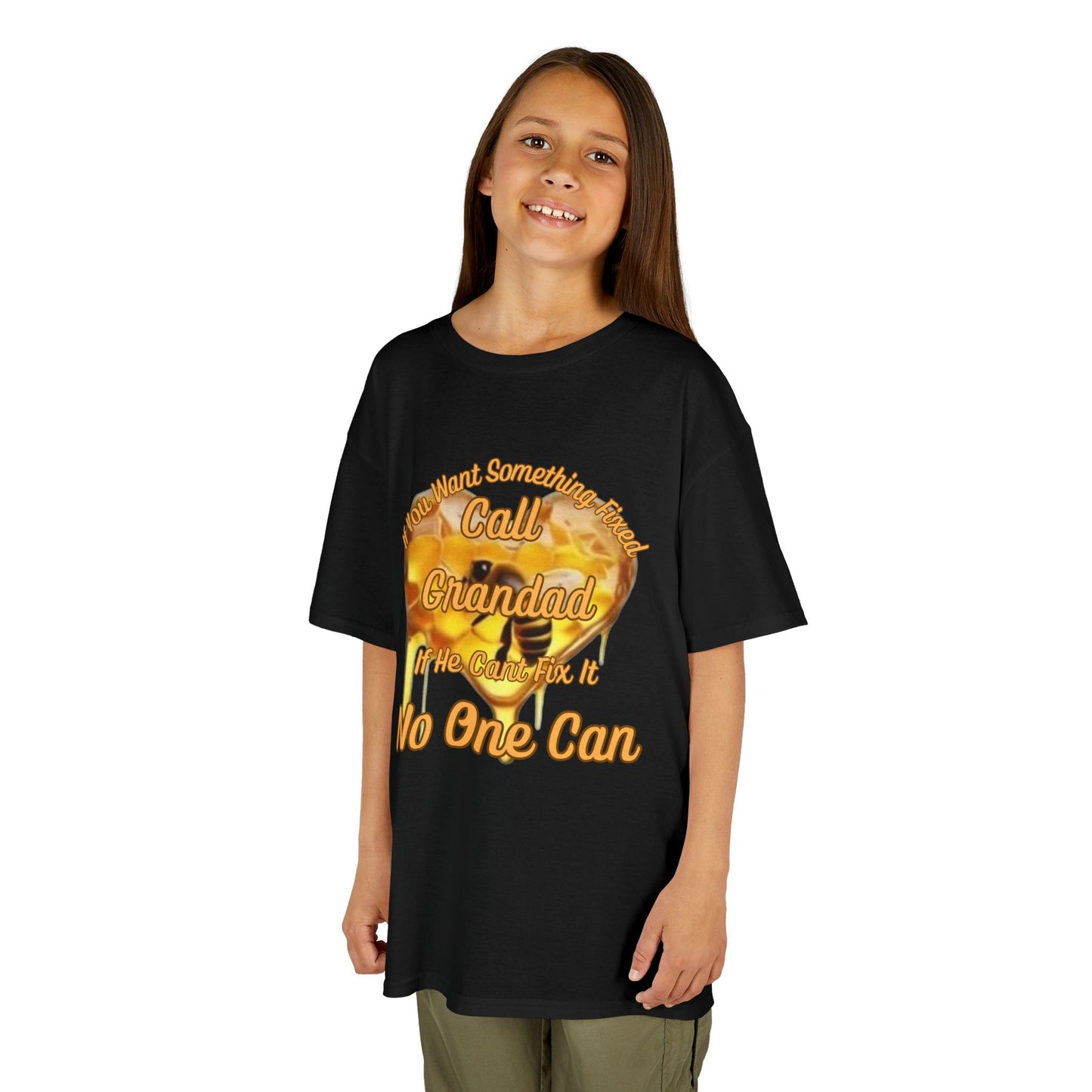 "Call Granddad, No One Can"  Kids T Shirt