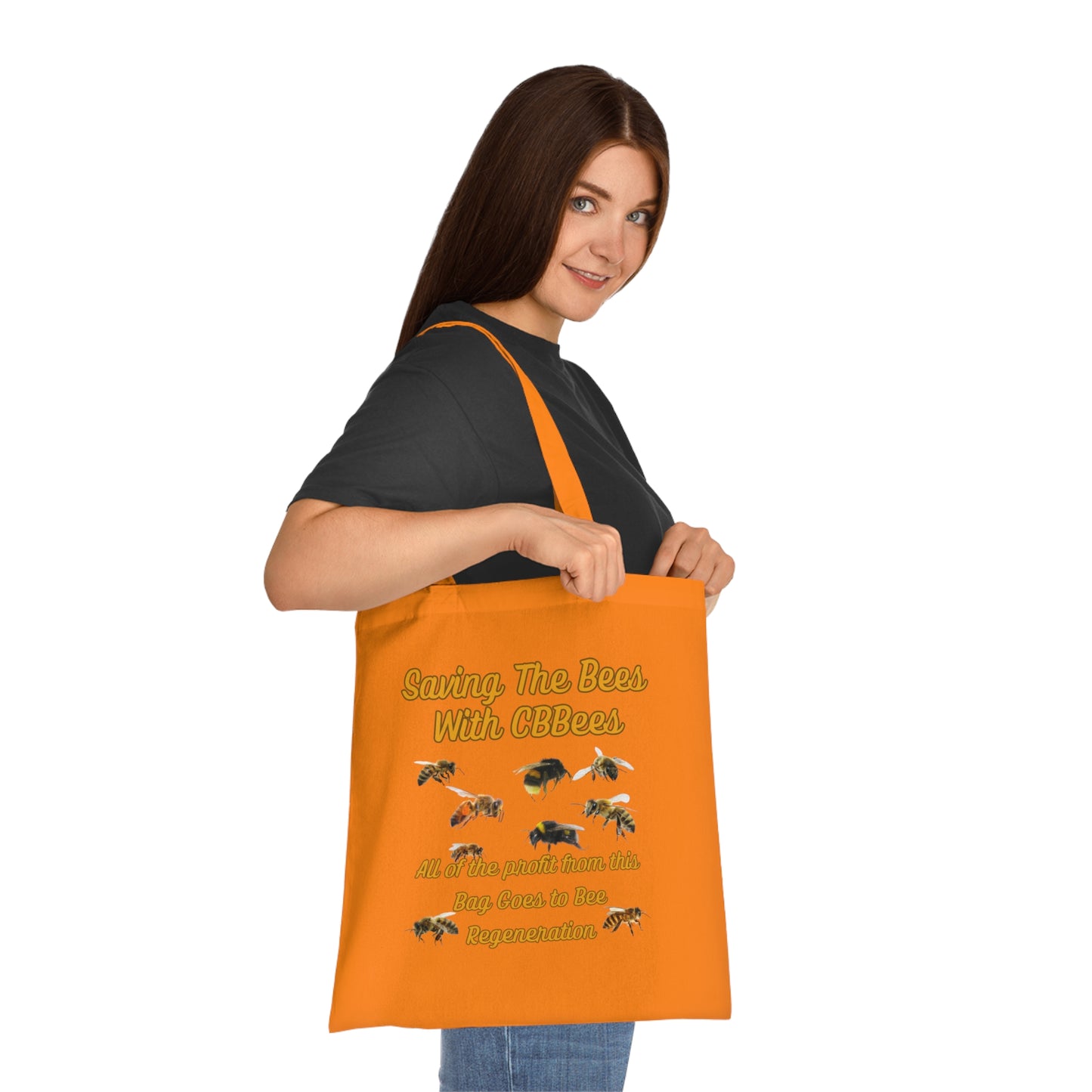 Saving the Bees Cotton Tote for Bee Lovers