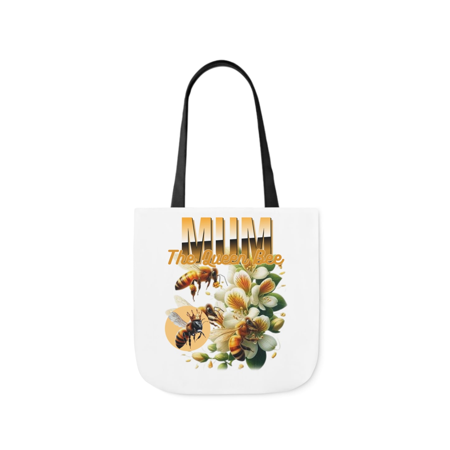 Queen Bee Canvas Tote Bag