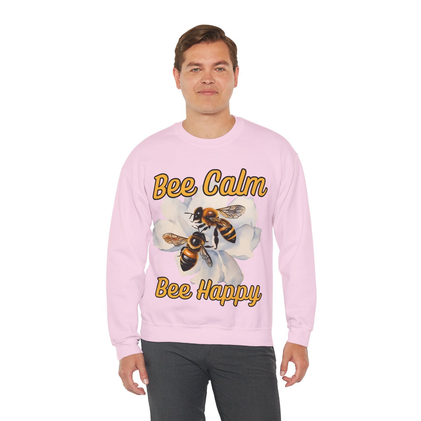 Bee Calm Bee Happy Sweatshirt