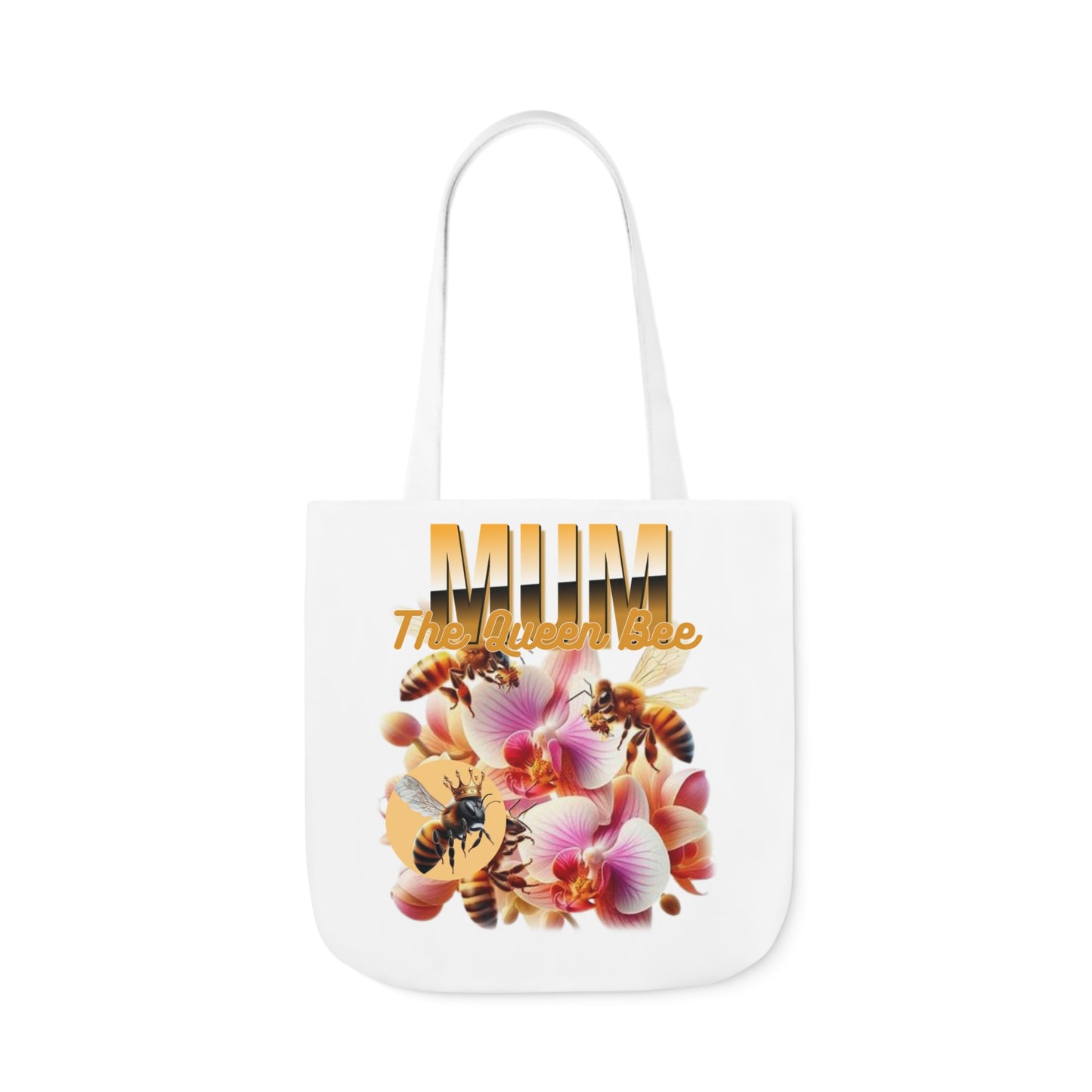 Queen Bee Canvas Tote Bag