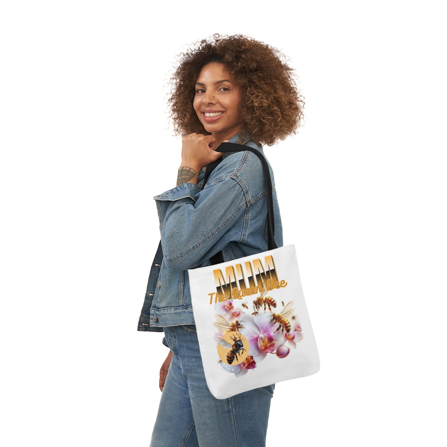 Queen Bee Canvas Tote Bag