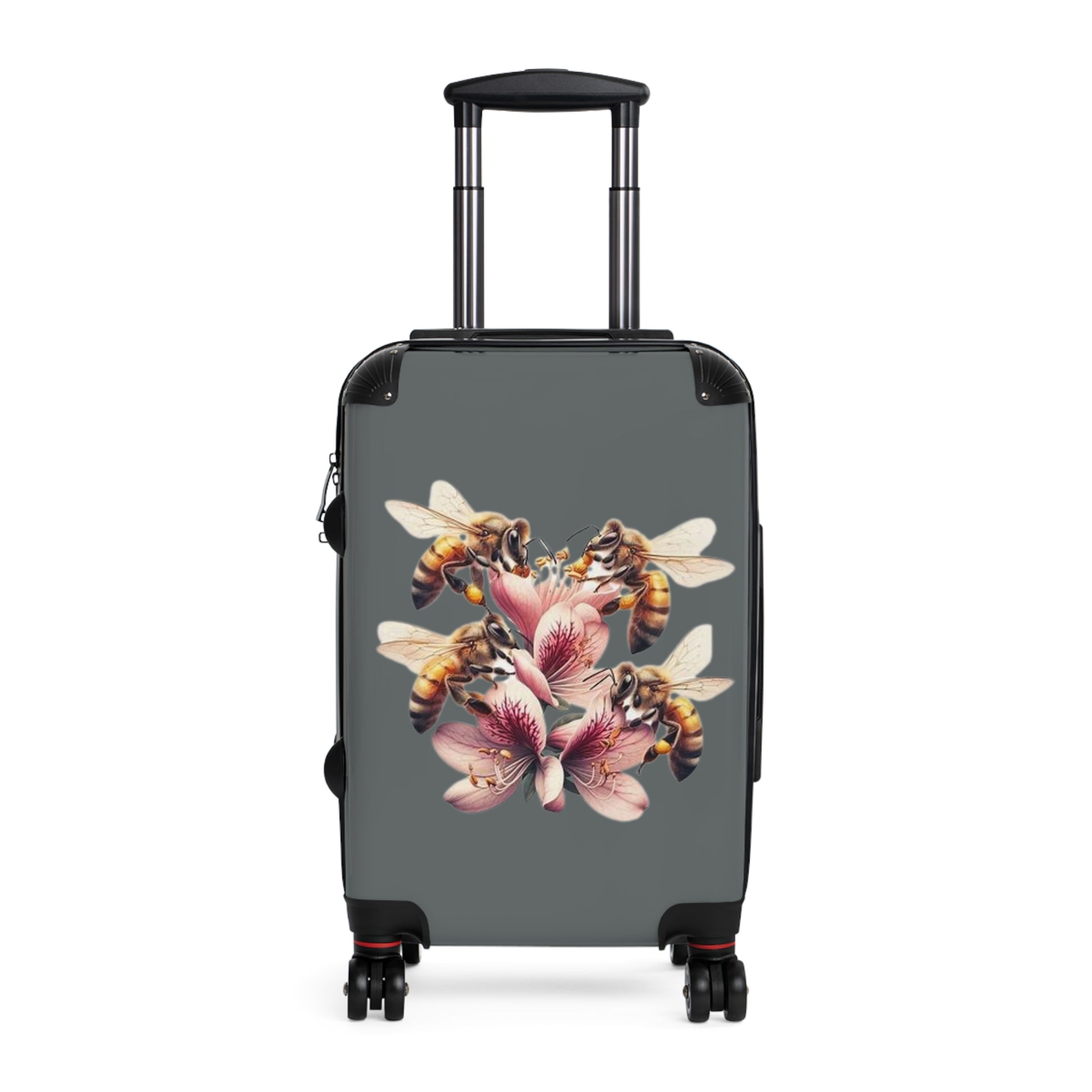 Bee Floral Design Suitcase logo From CBBees.shop The Worlds Best Bee Themed Product Store