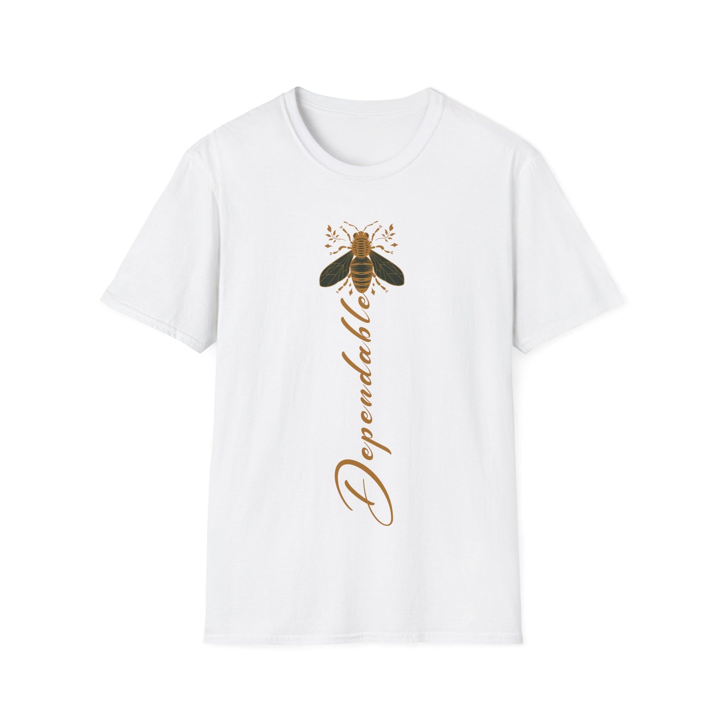 Bee Dependable T-Shirt logo From CBBees.shop The Worlds Best Bee Themed Product Store