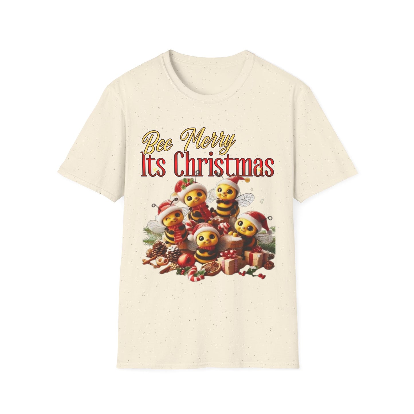 Bee Merry Its Christmas T-Shirt