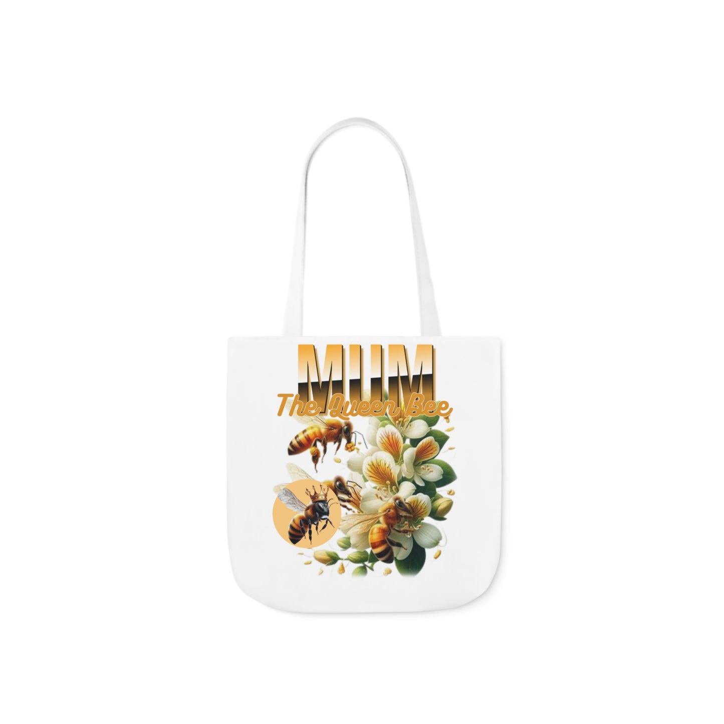 Queen Bee Canvas Tote Bag