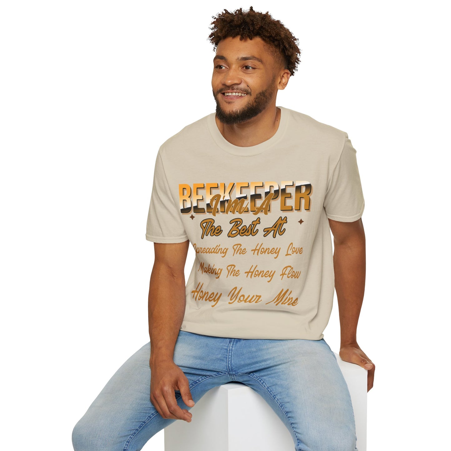 I'm A Beekeeper T-Shirt - Honey Love & Flow Design