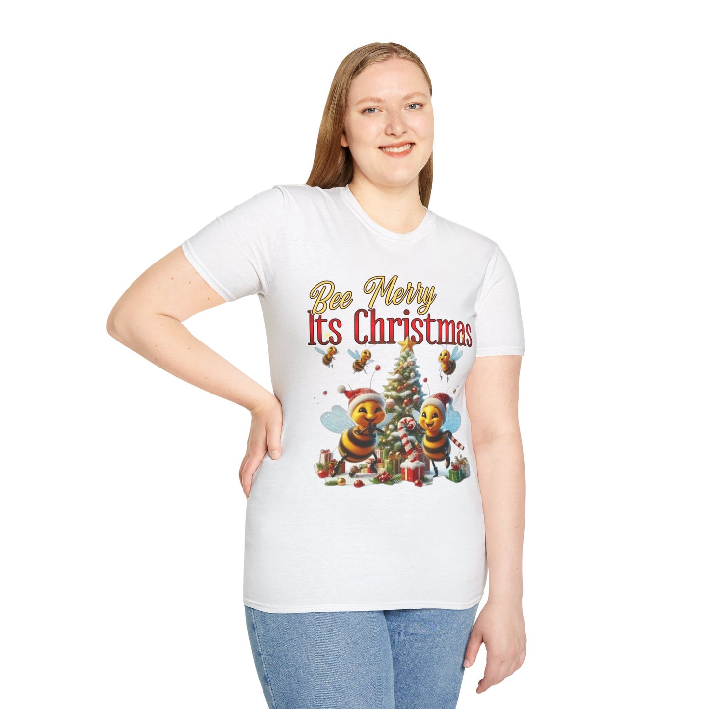 Bee Merry Its Christmas T-Shirt