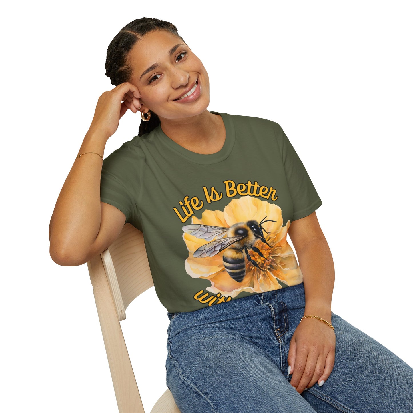 Life Is Better with The Bees T Shirt