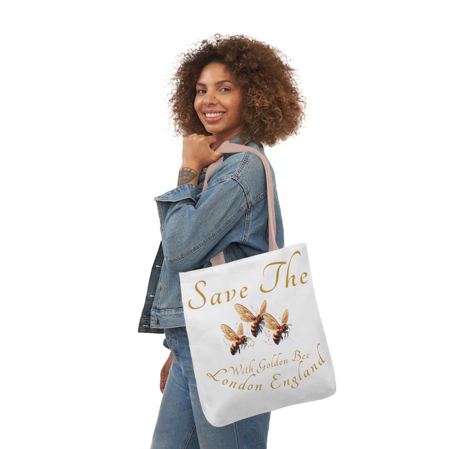 Save The Bees Canvas Tote Bag