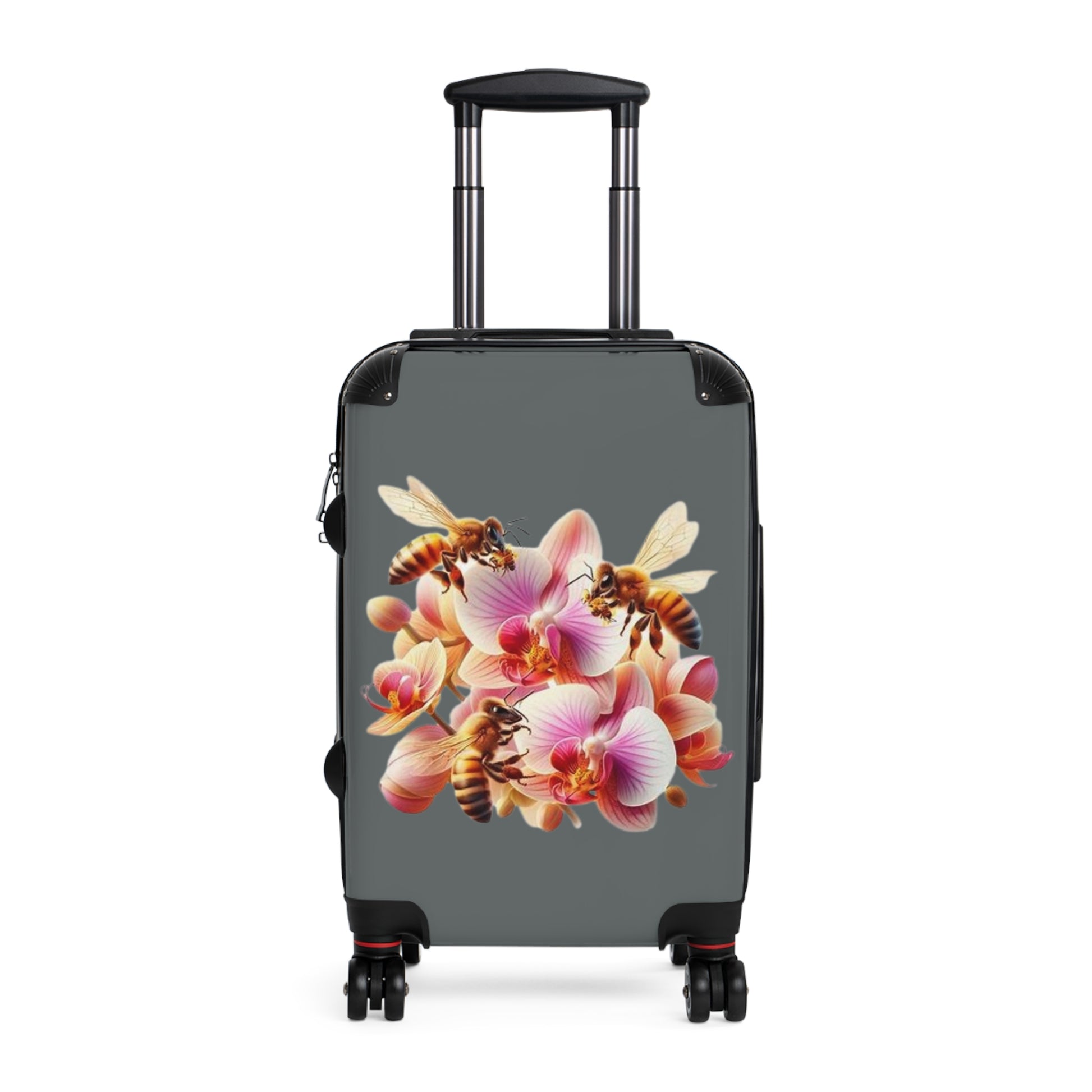 Bee Floral Design Suitcase logo From CBBees.shop The Worlds Best Bee Themed Product Store