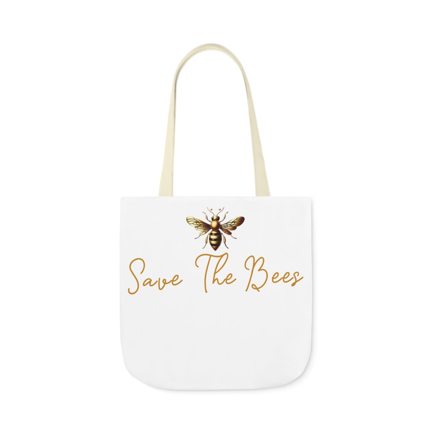 Canvas Tote Bag - Eco-Friendly 'Save The Bees' Design