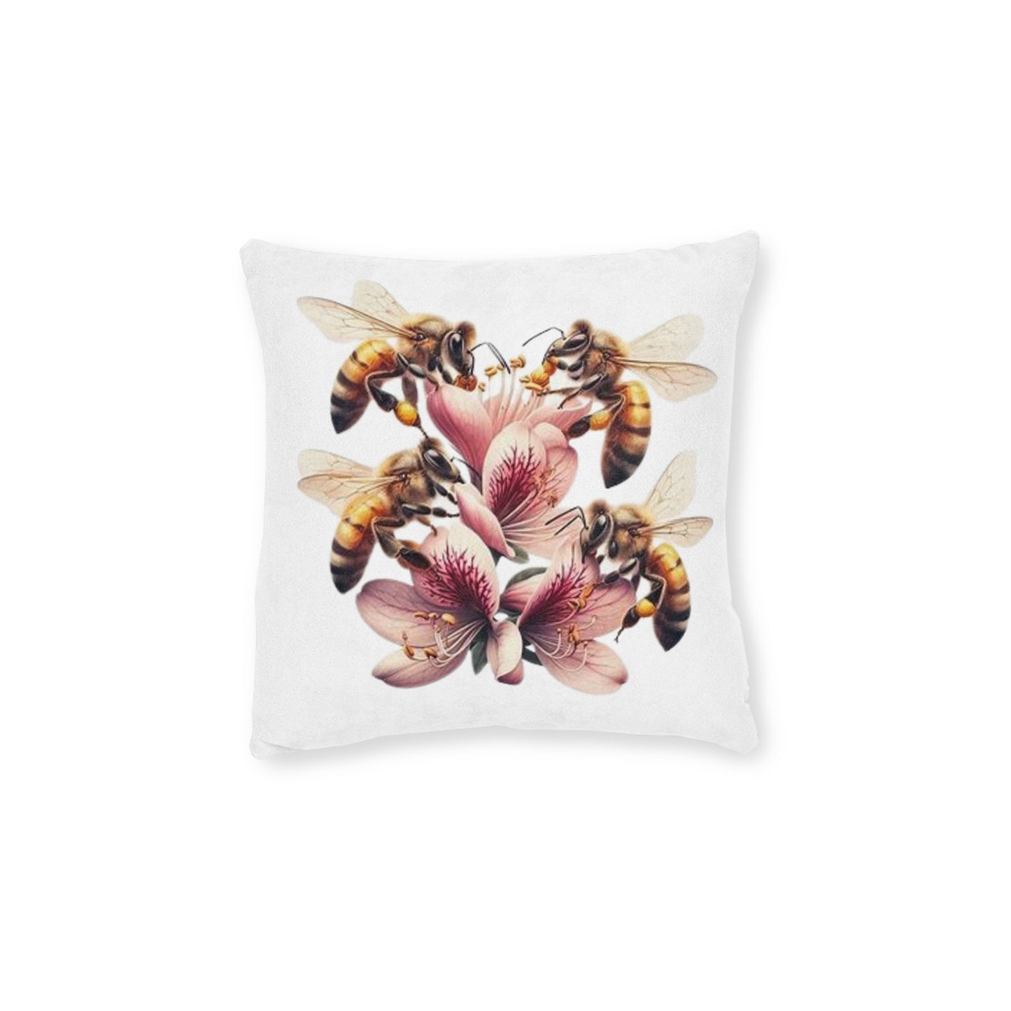 Shop our Bee Flower Square Pillow collection designs.