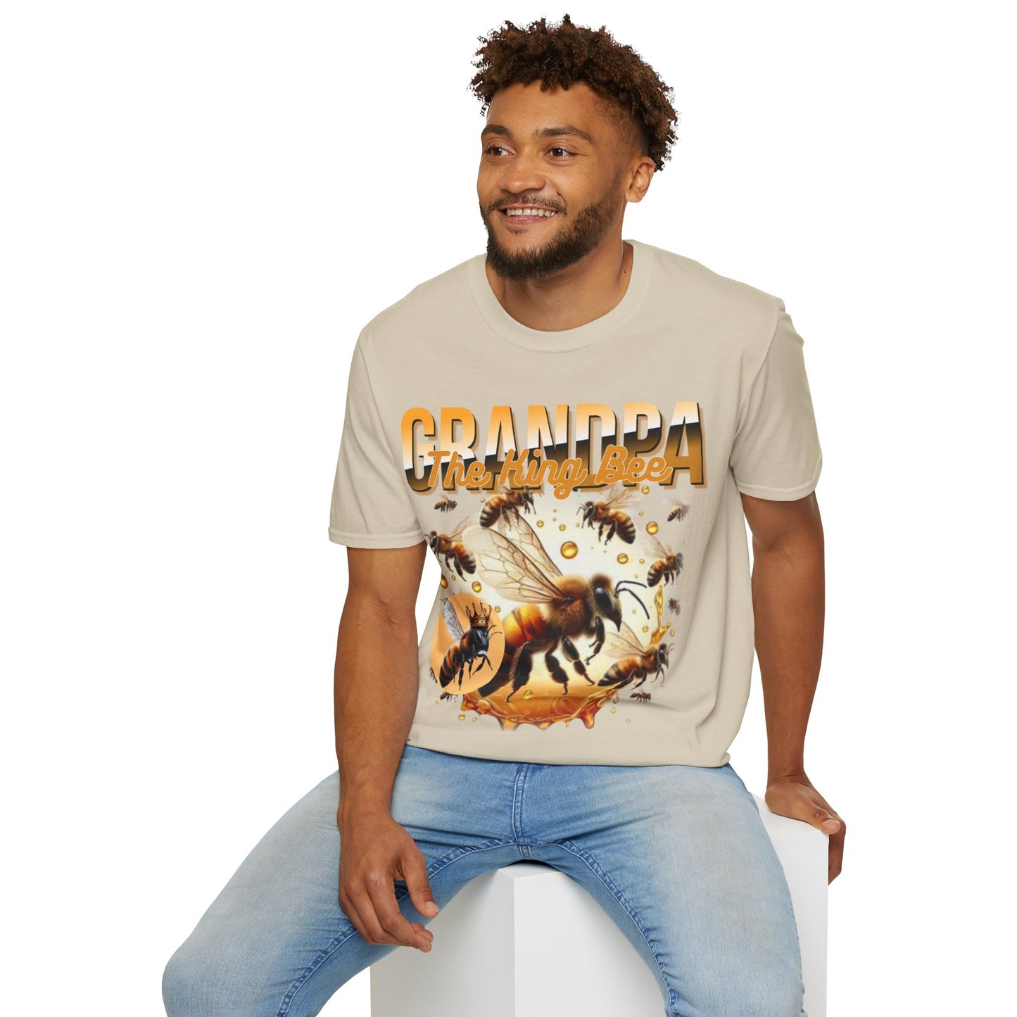 Grandpa The King Bee T-Shirt