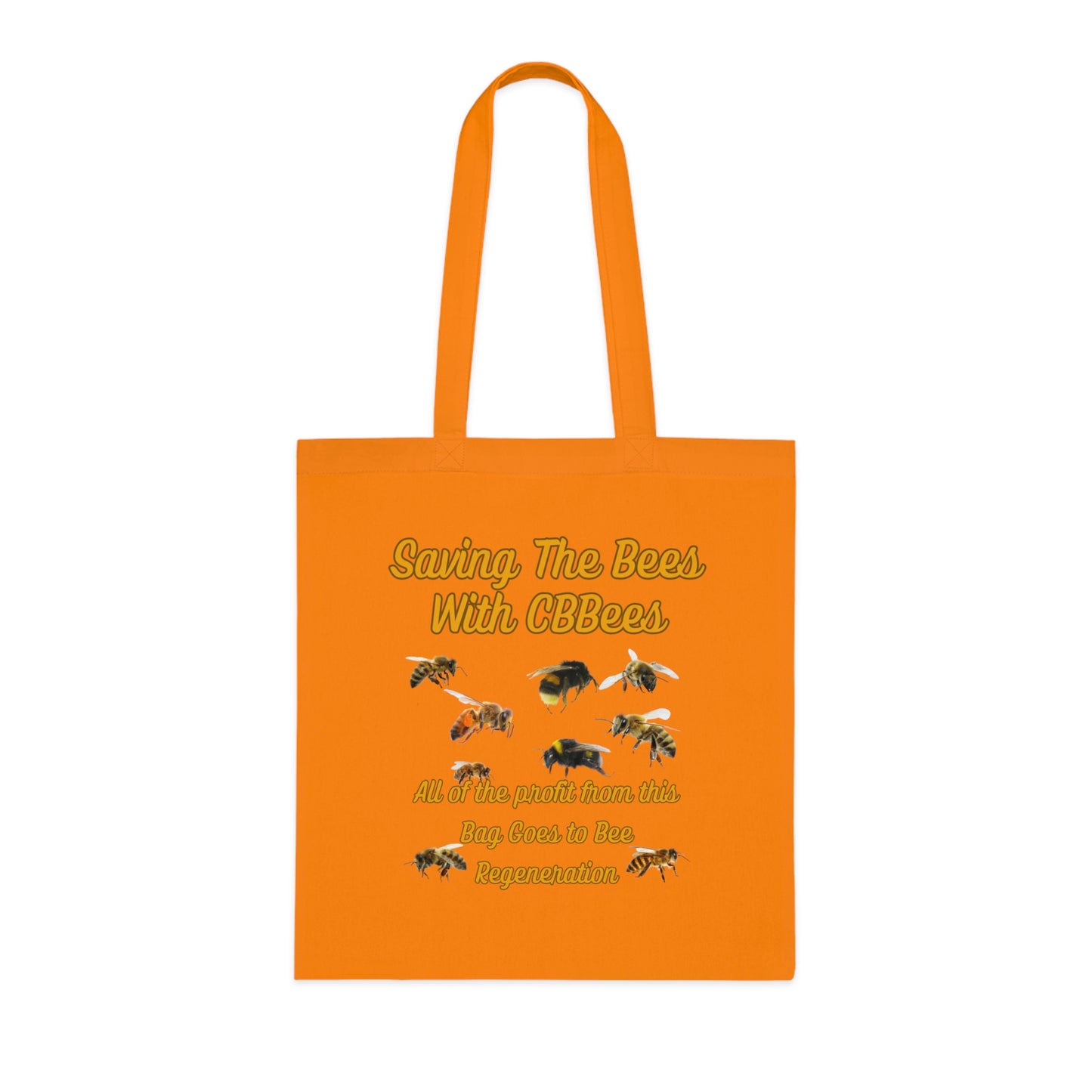 Saving the Bees Cotton Tote for Bee Lovers