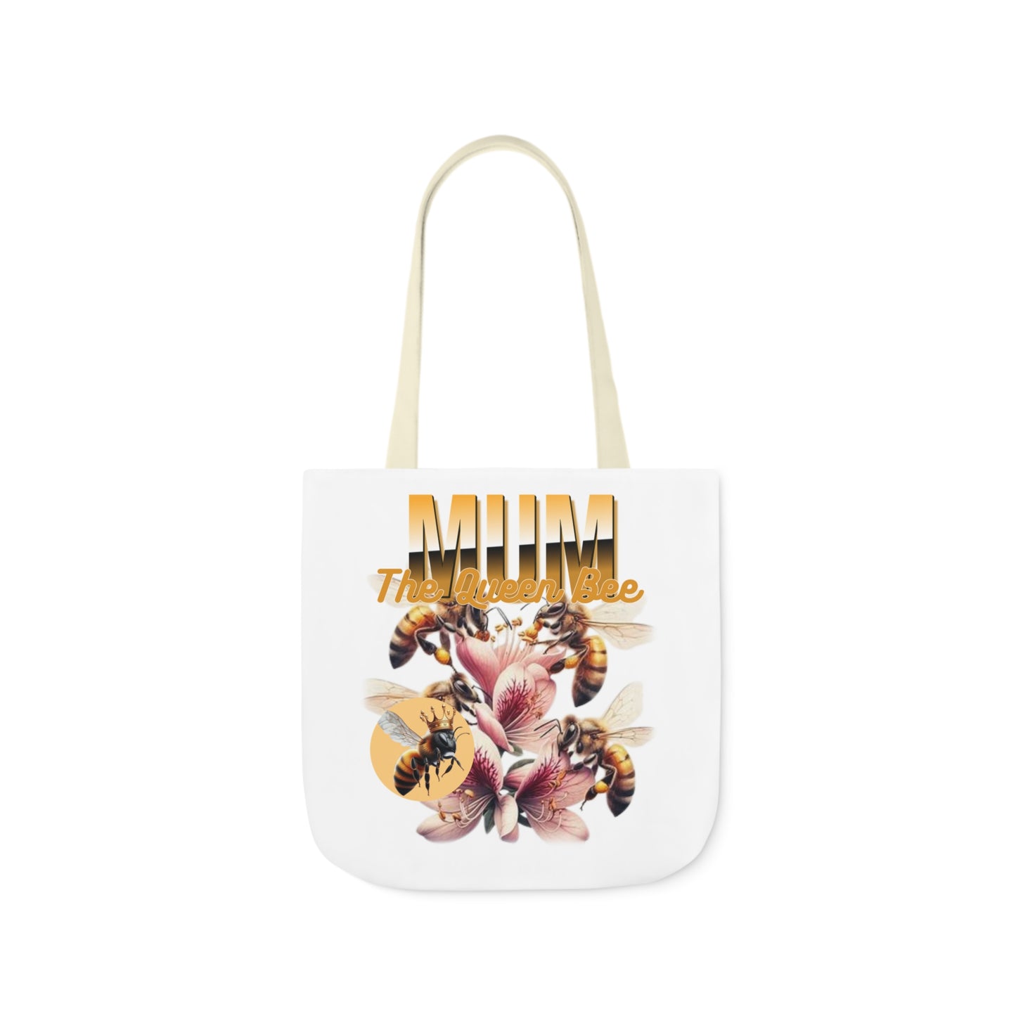 Queen Bee Canvas Tote Bag