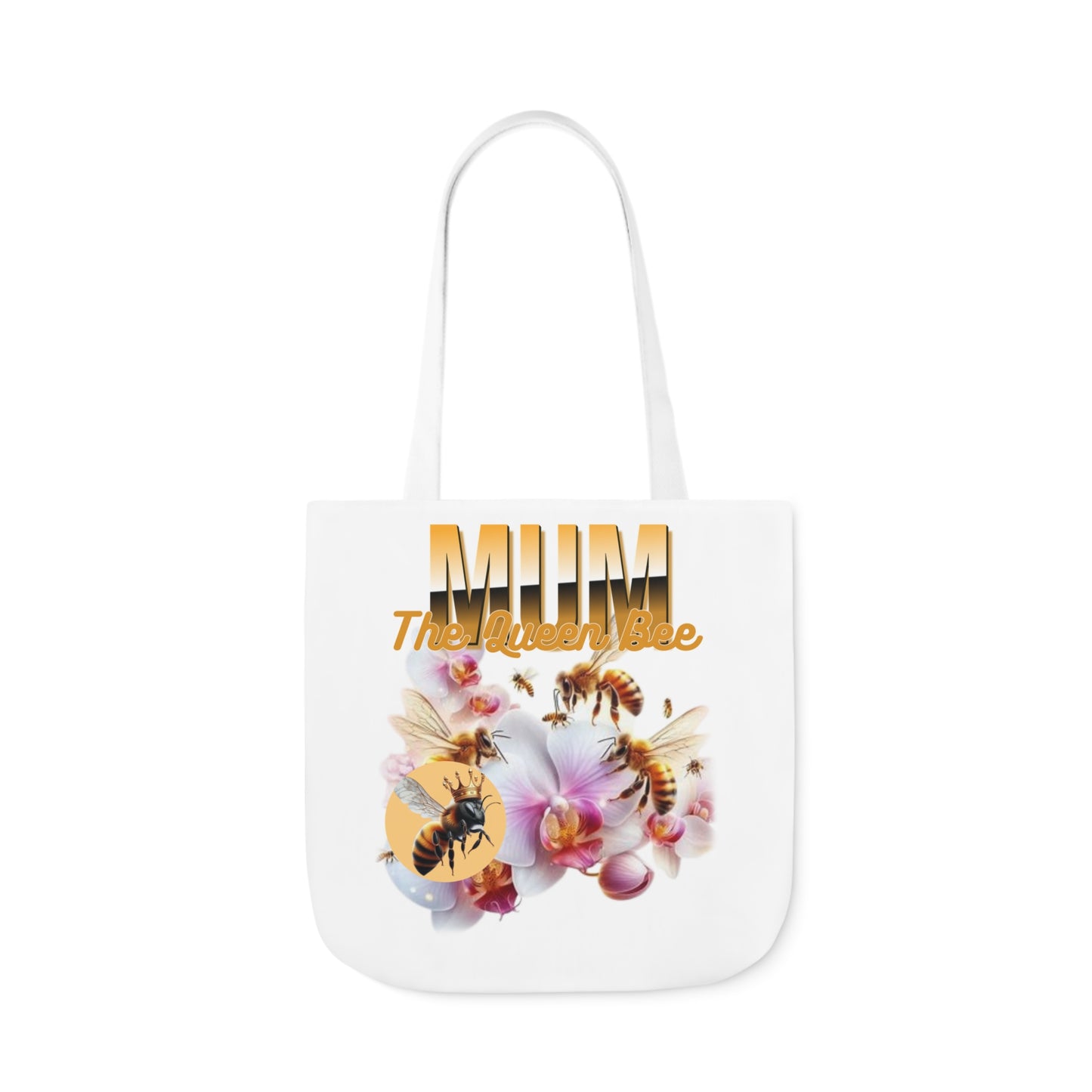 Queen Bee Canvas Tote Bag