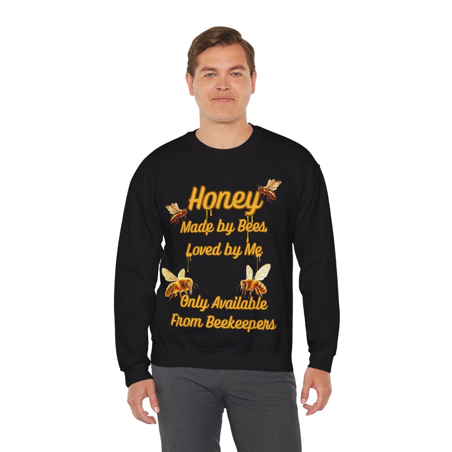 Honey Made by Bees, Loved by Me Sweatshirt