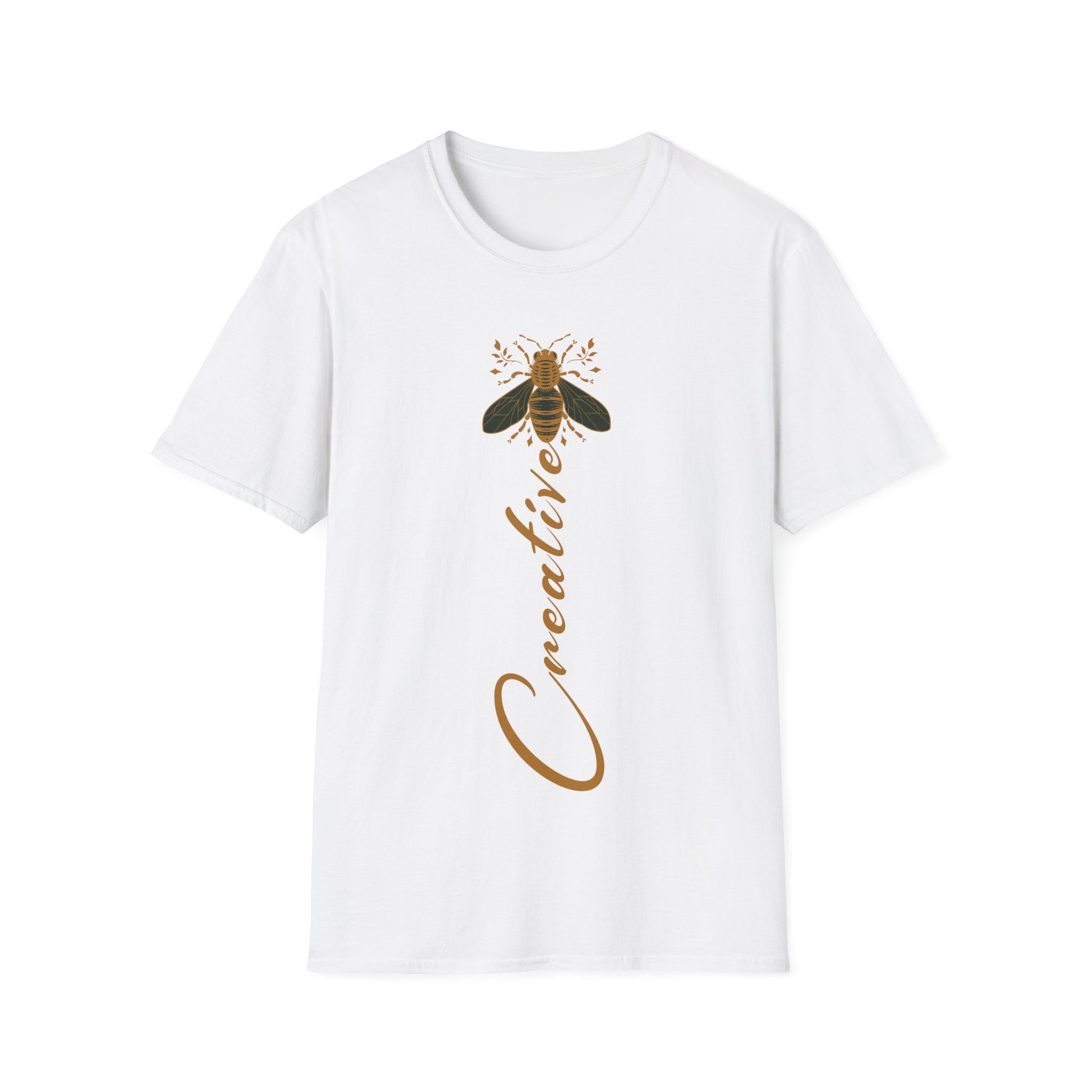 Bee Creative T-Shirt logo From CBBees.shop The Worlds Best Bee Themed Product Store