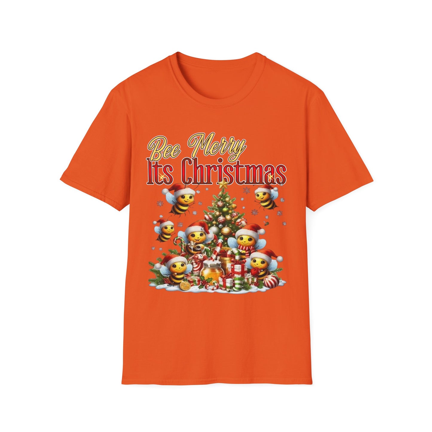 Bee Merry Its Christmas T-Shirt