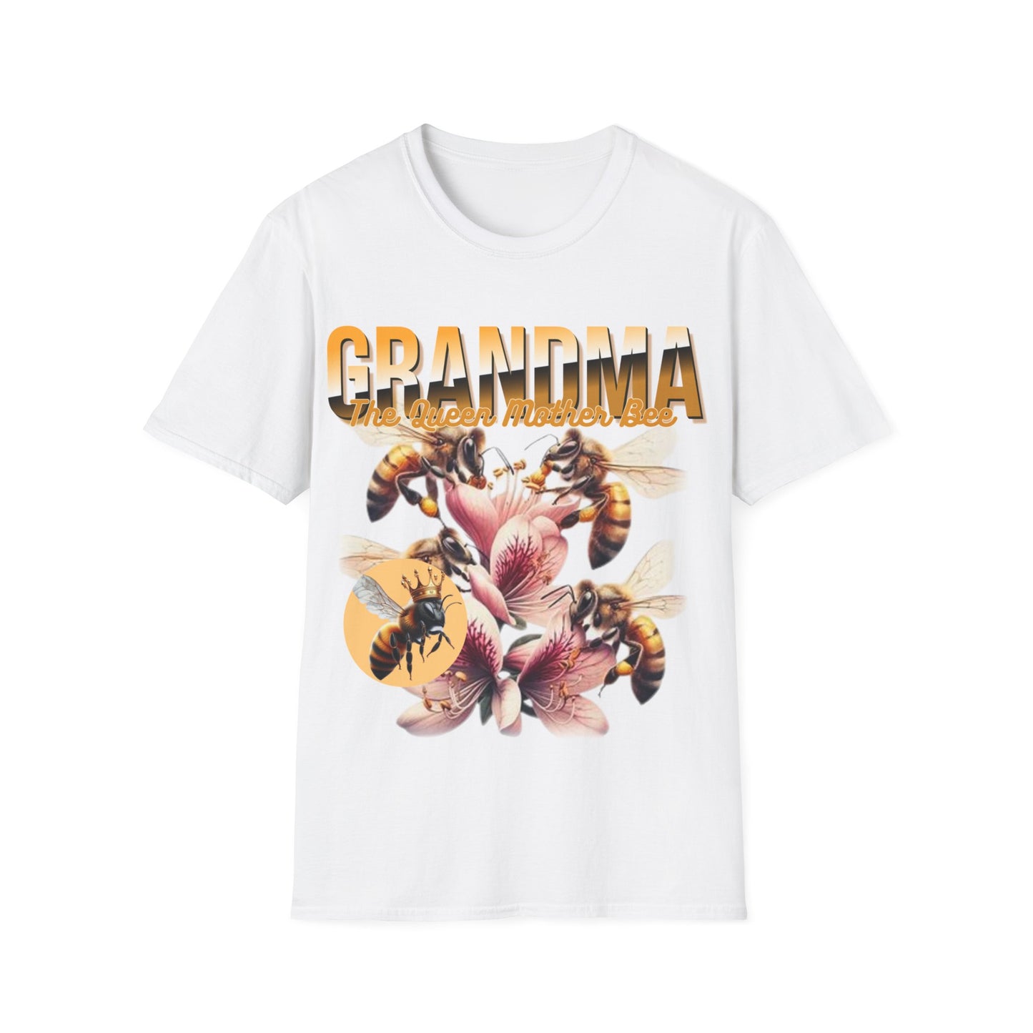 Grandma The Queen Mumma Bee T-Shirt