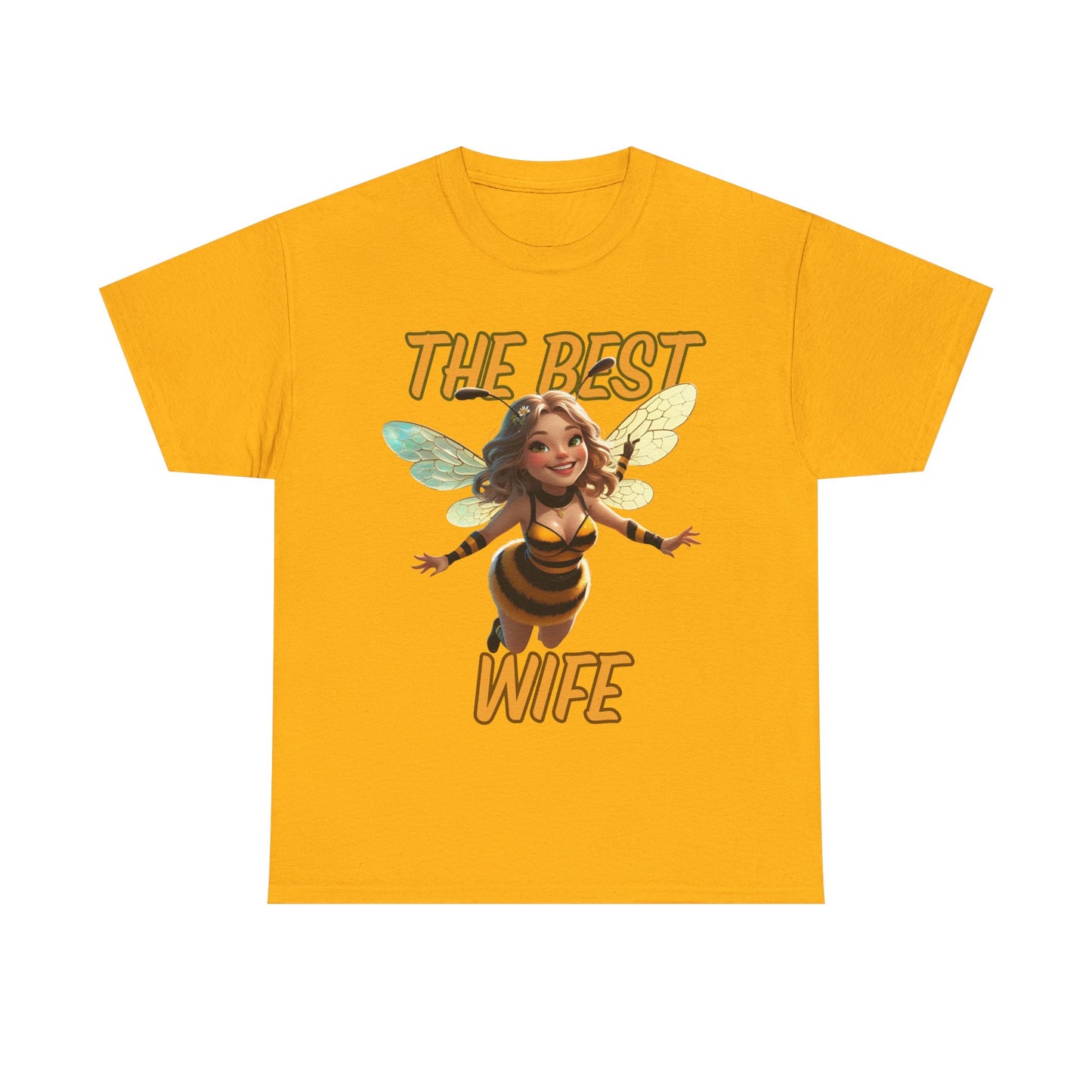 The Best Wife T-Shirt, Gift for Spouses, Cute Couple Apparel, Fun Wife Gift, Anniversary Celebration Tee