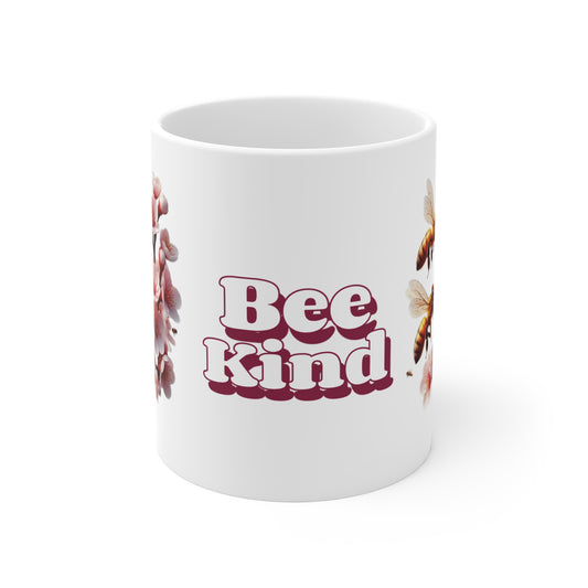 Bee Kind 11oz White Mug