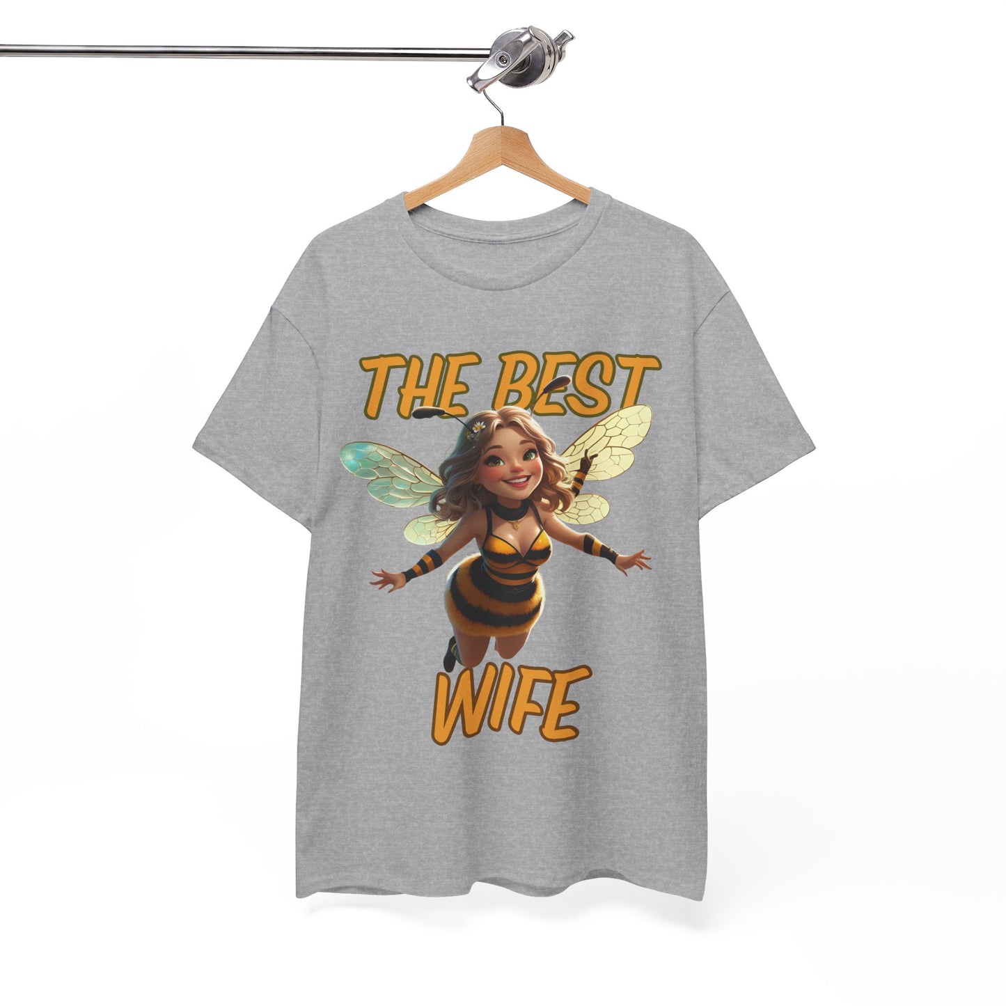 The Best Wife T-Shirt, Gift for Spouses, Cute Couple Apparel, Fun Wife Gift, Anniversary Celebration Tee