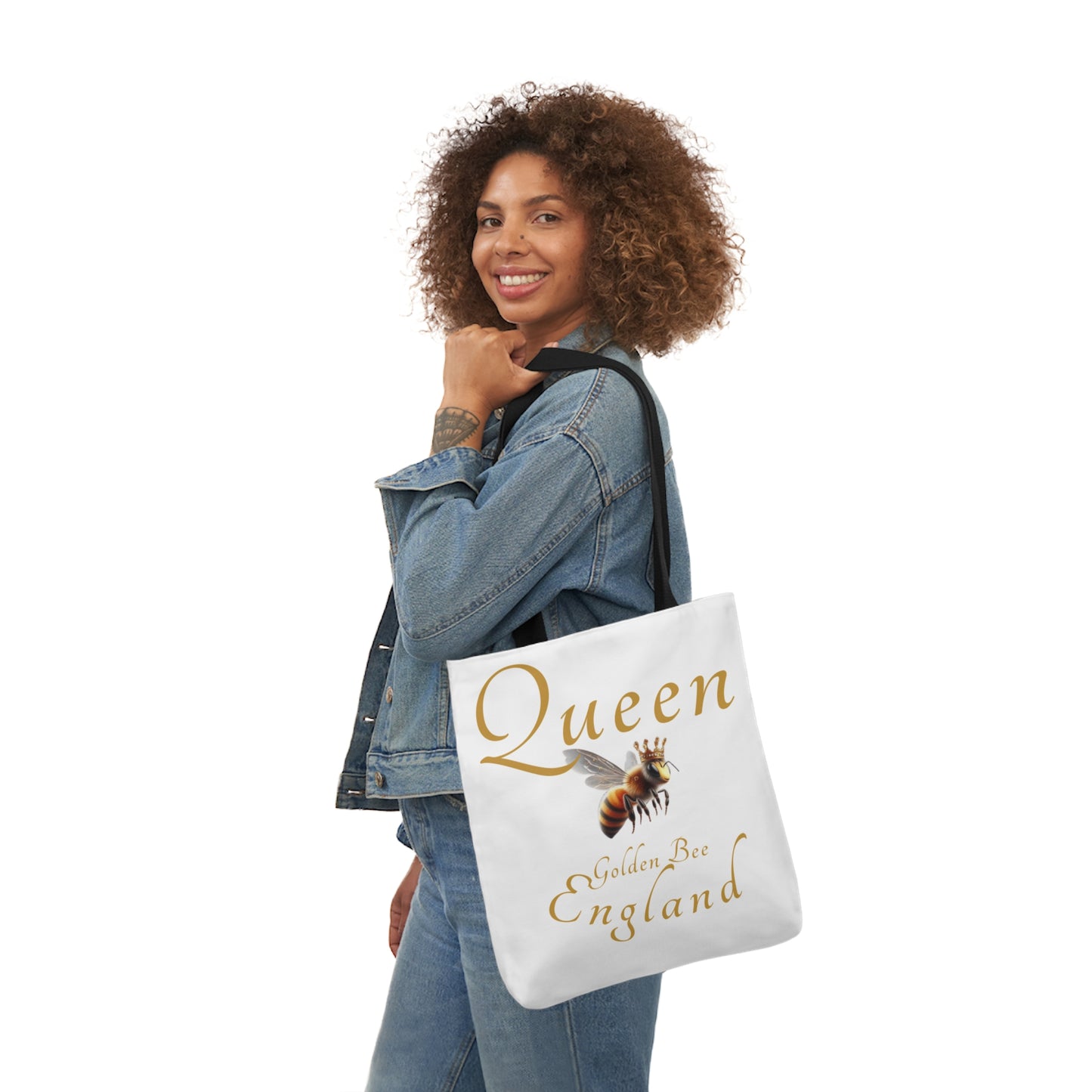 Queen Bee Canvas Tote Bag