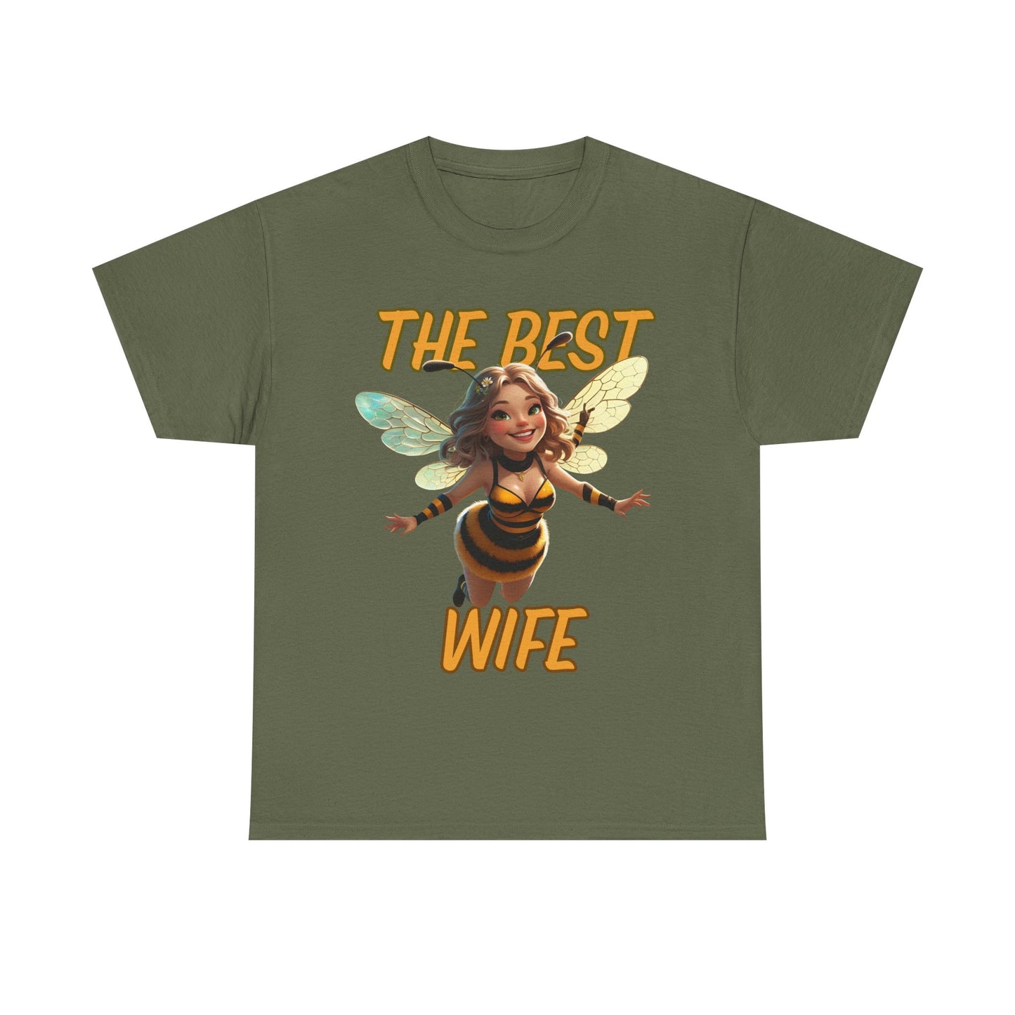 The Best Wife T-Shirt, Gift for Spouses, Cute Couple Apparel, Fun Wife Gift, Anniversary Celebration Tee