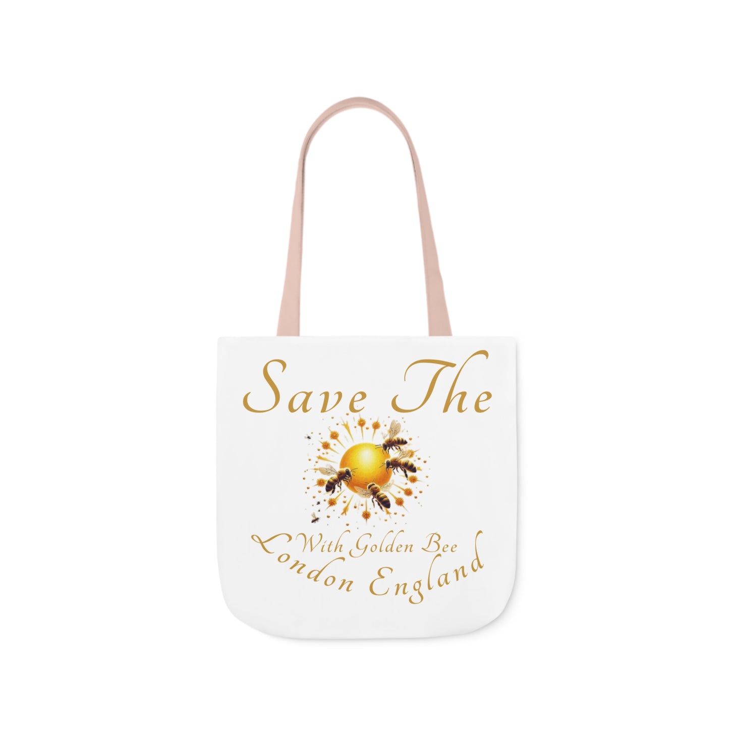 Save The Bees Canvas Tote Bag