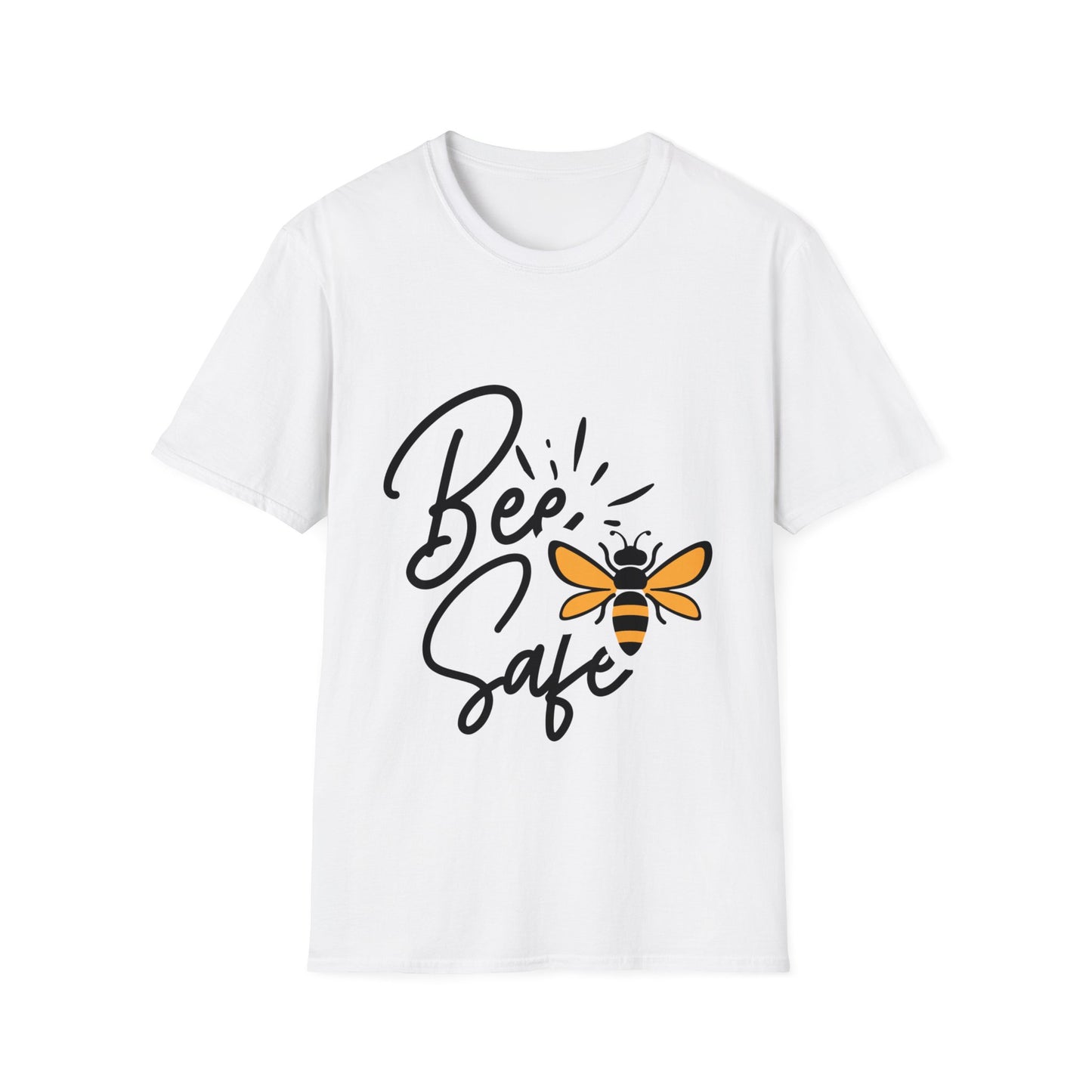 Bee Safe T-Shirt from CBBees.shop the worlds best bee themed product store