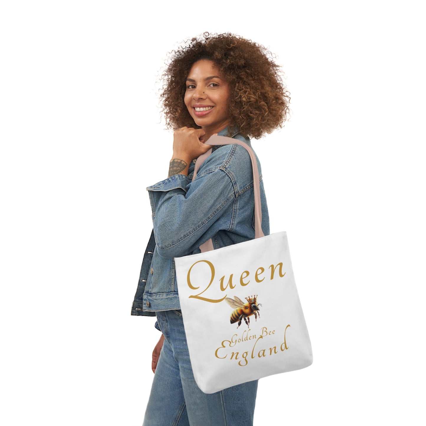 Queen Bee Canvas Tote Bag