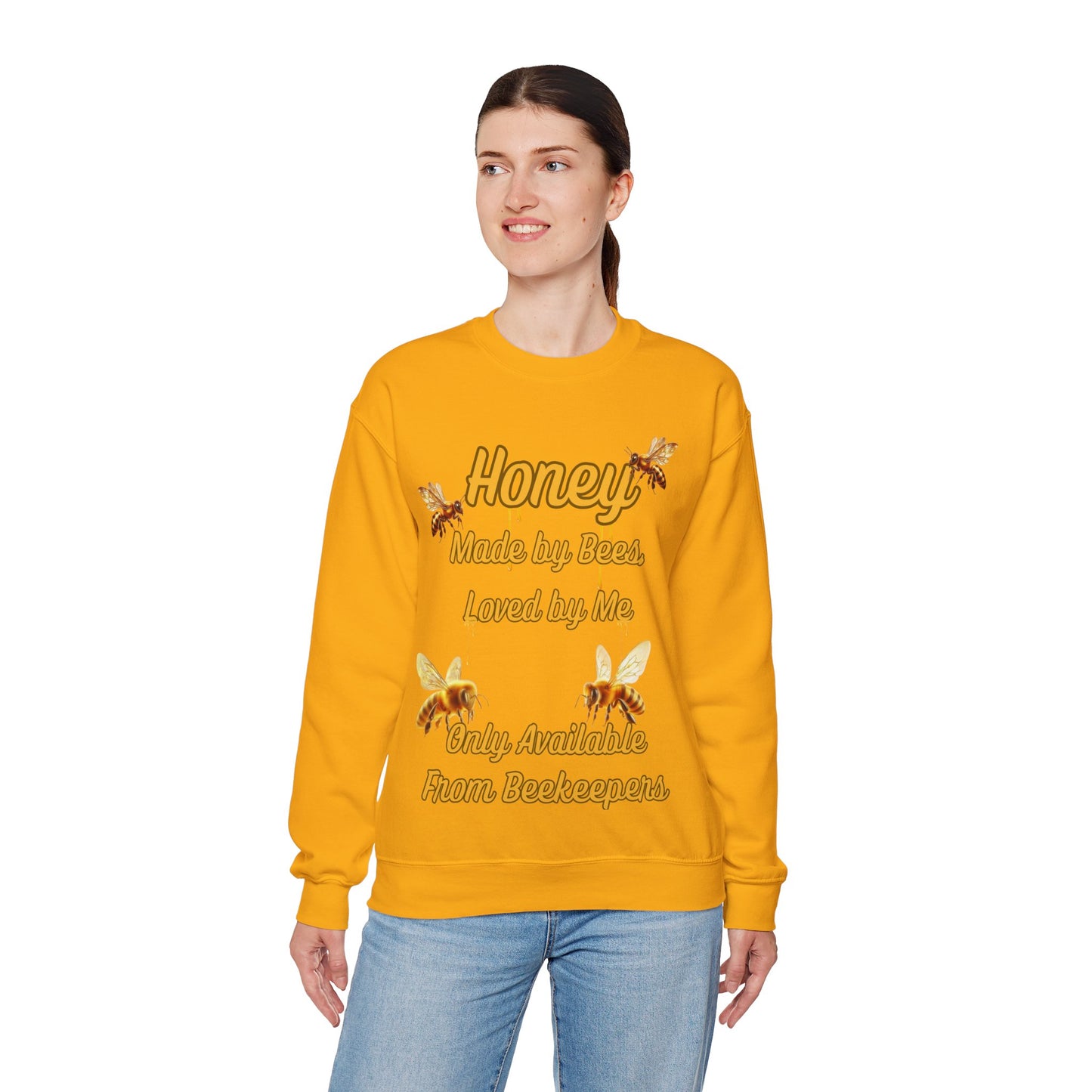 Honey Made by Bees, Loved by Me Sweatshirt