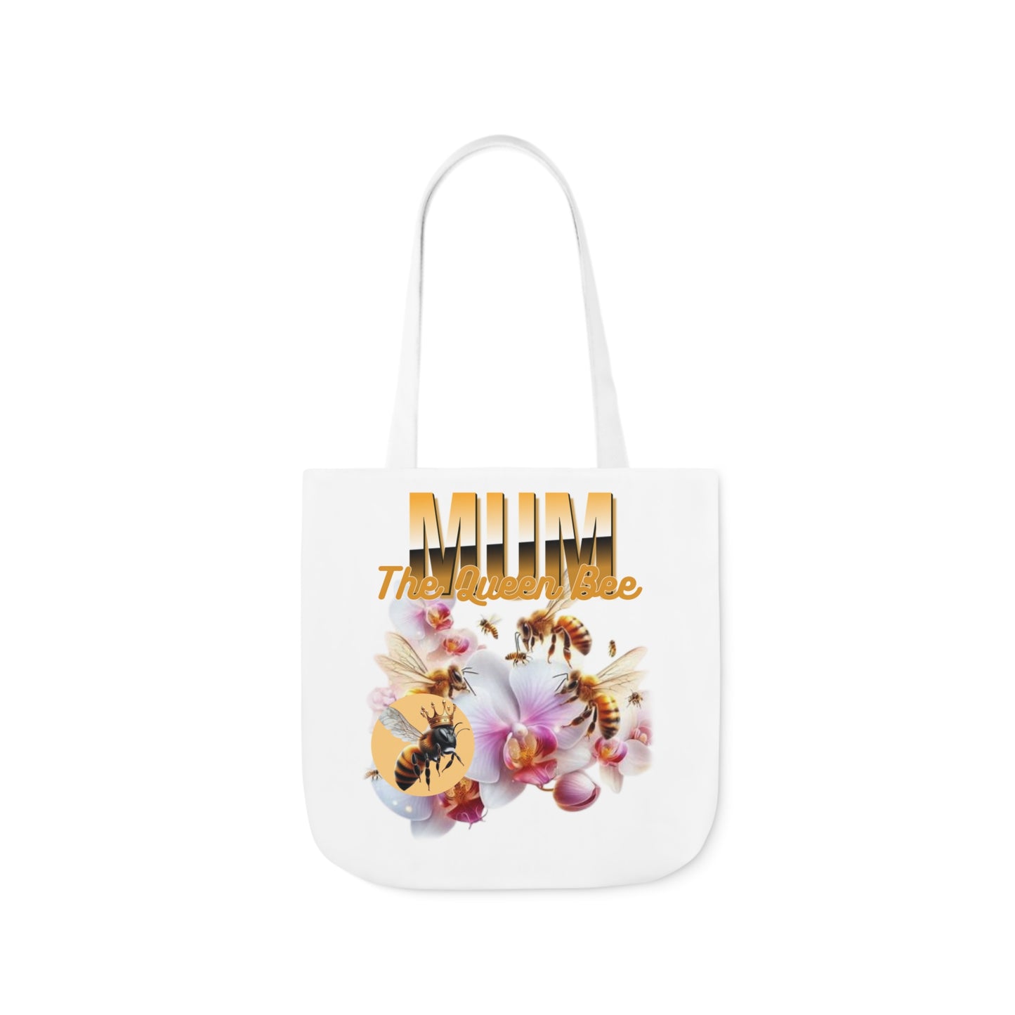 Queen Bee Canvas Tote Bag