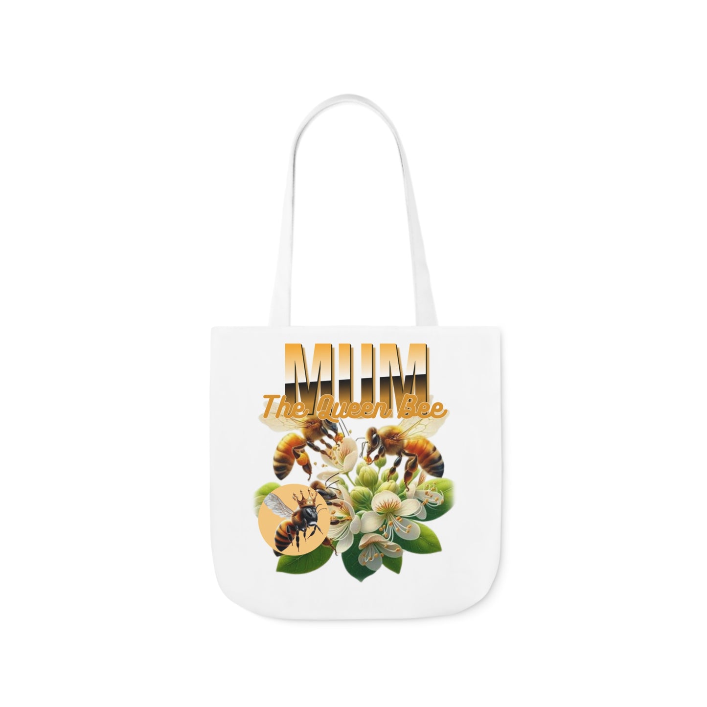 Queen Bee Canvas Tote Bag