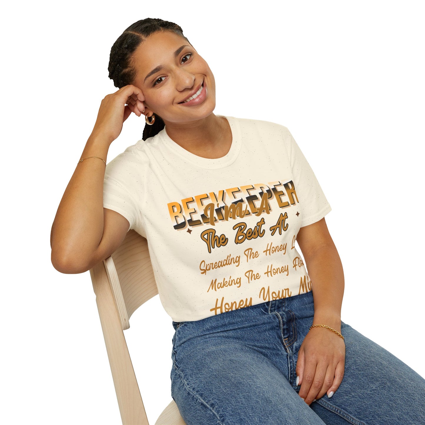 I'm A Beekeeper T-Shirt - Honey Love & Flow Design