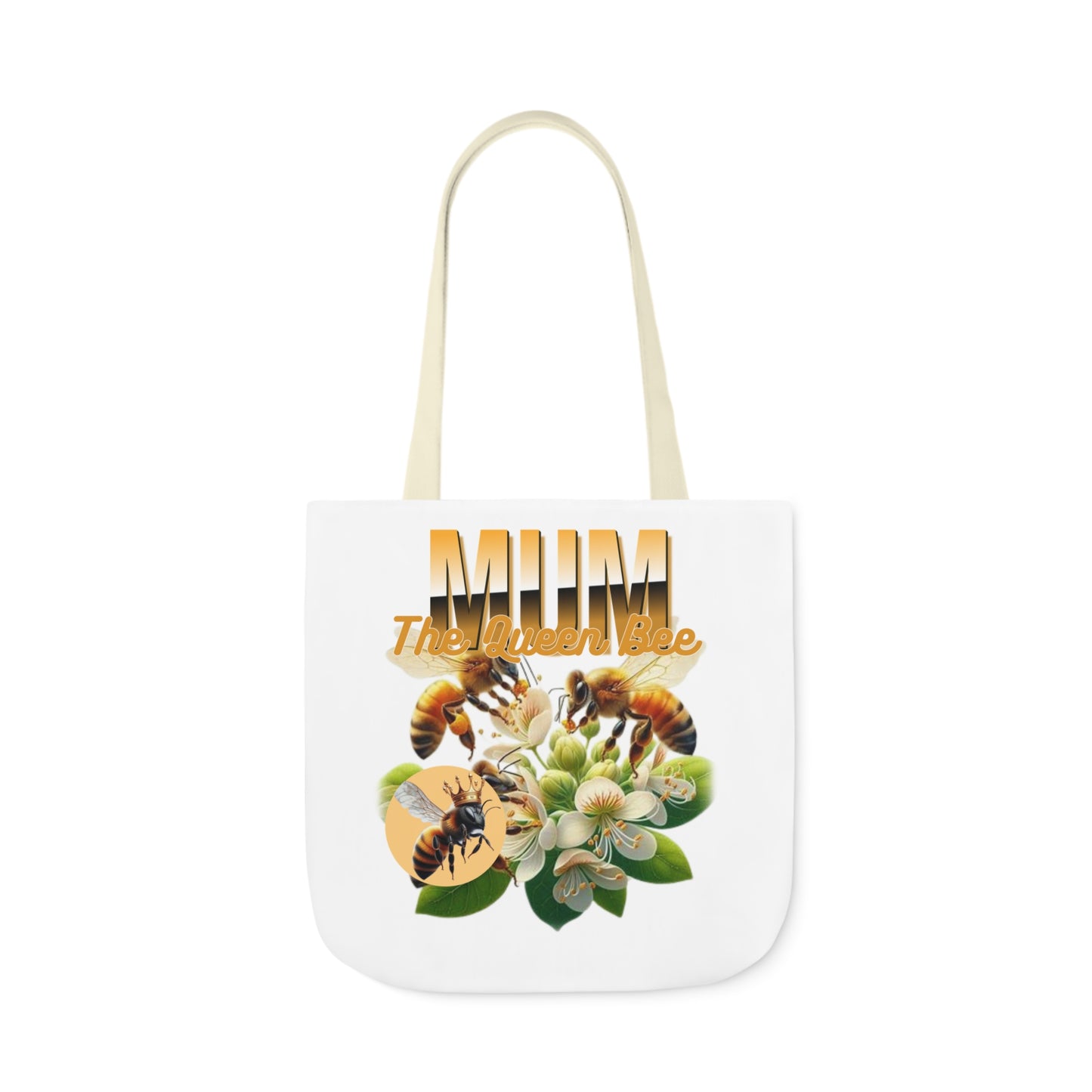 Queen Bee Canvas Tote Bag