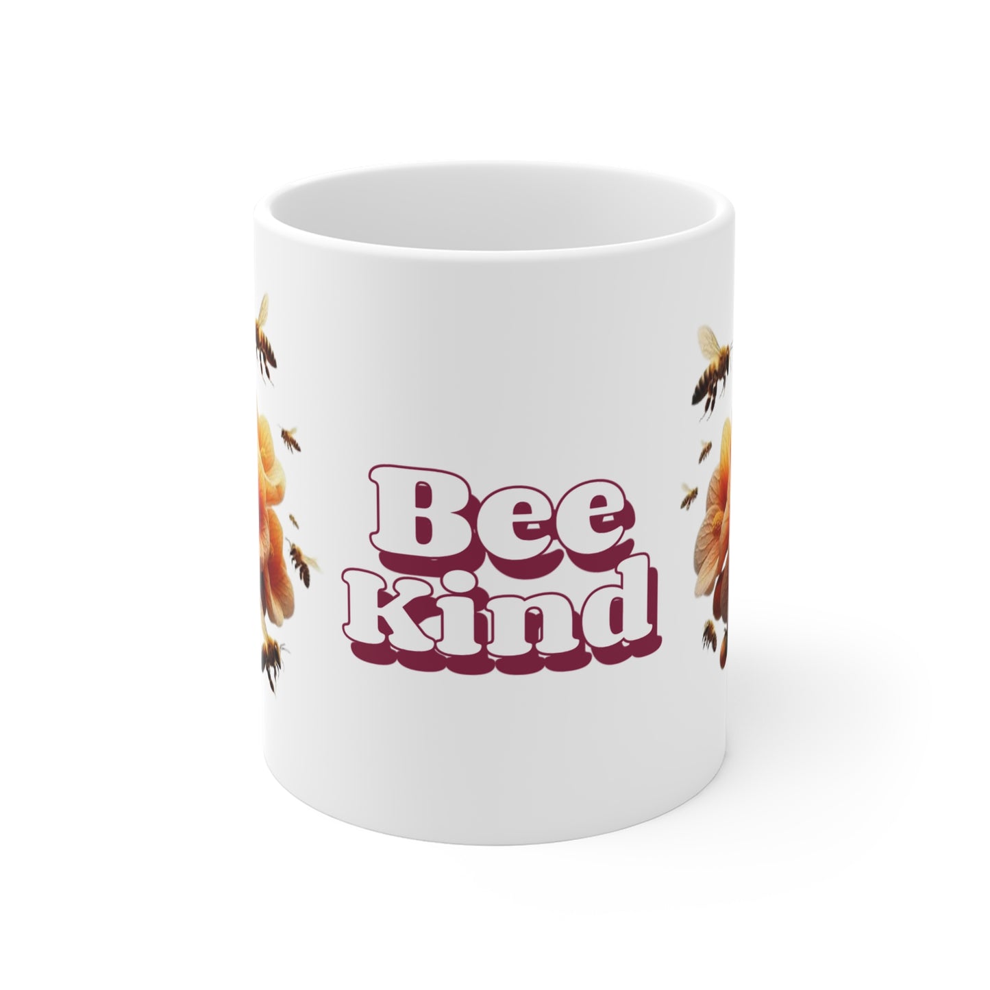 Bee Kind 11oz White Mug