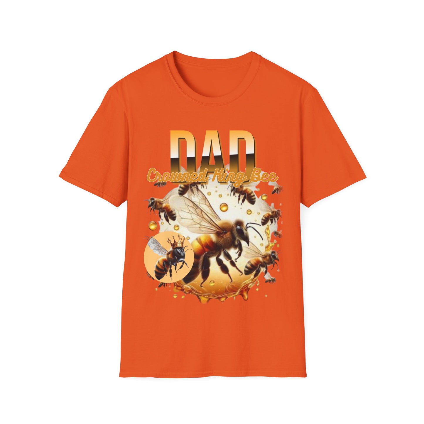 Dad Crowned King Bee T-Shirt