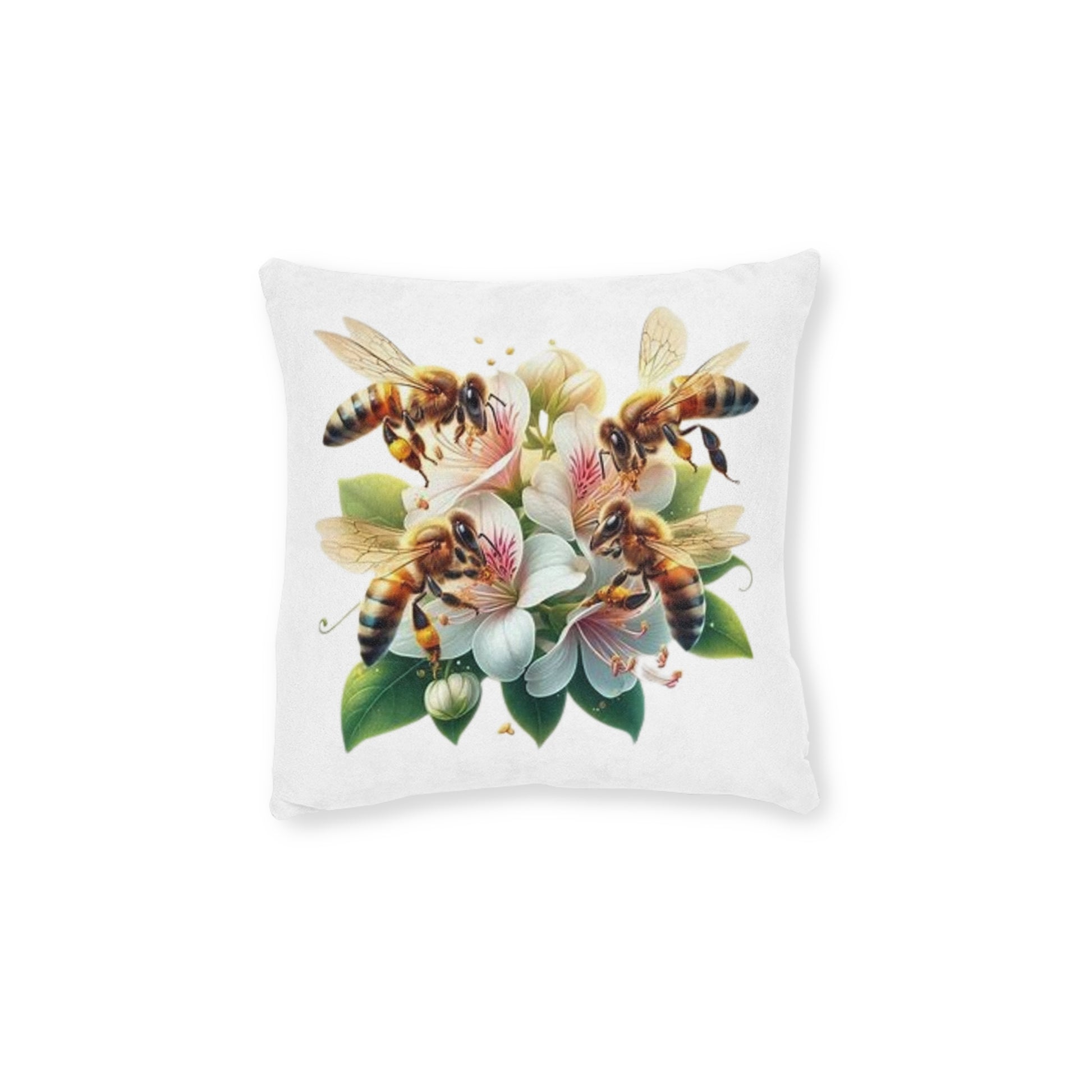 Shop our Bee Flower Square Pillow collection designs.