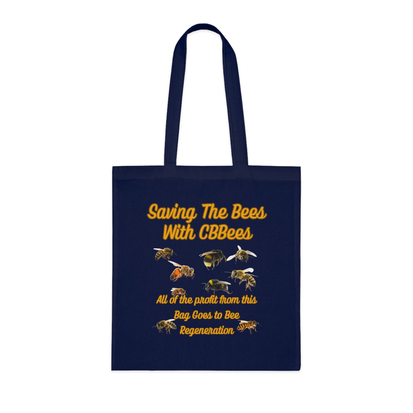 Saving the Bees Cotton Tote for Bee Lovers